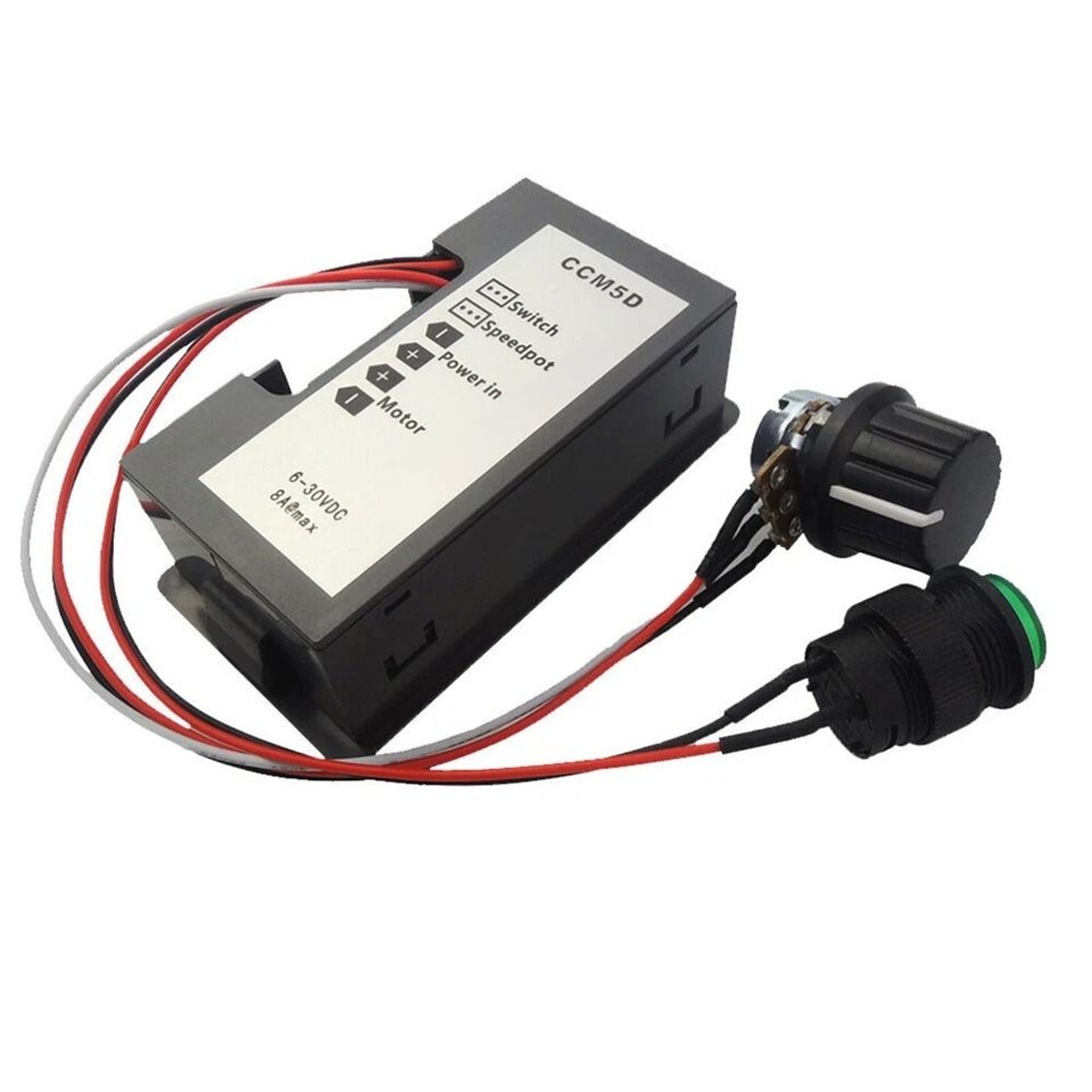 PWM DC Motor Speed Controller Digital Display With Switch Adjustable Duty Cycle 3