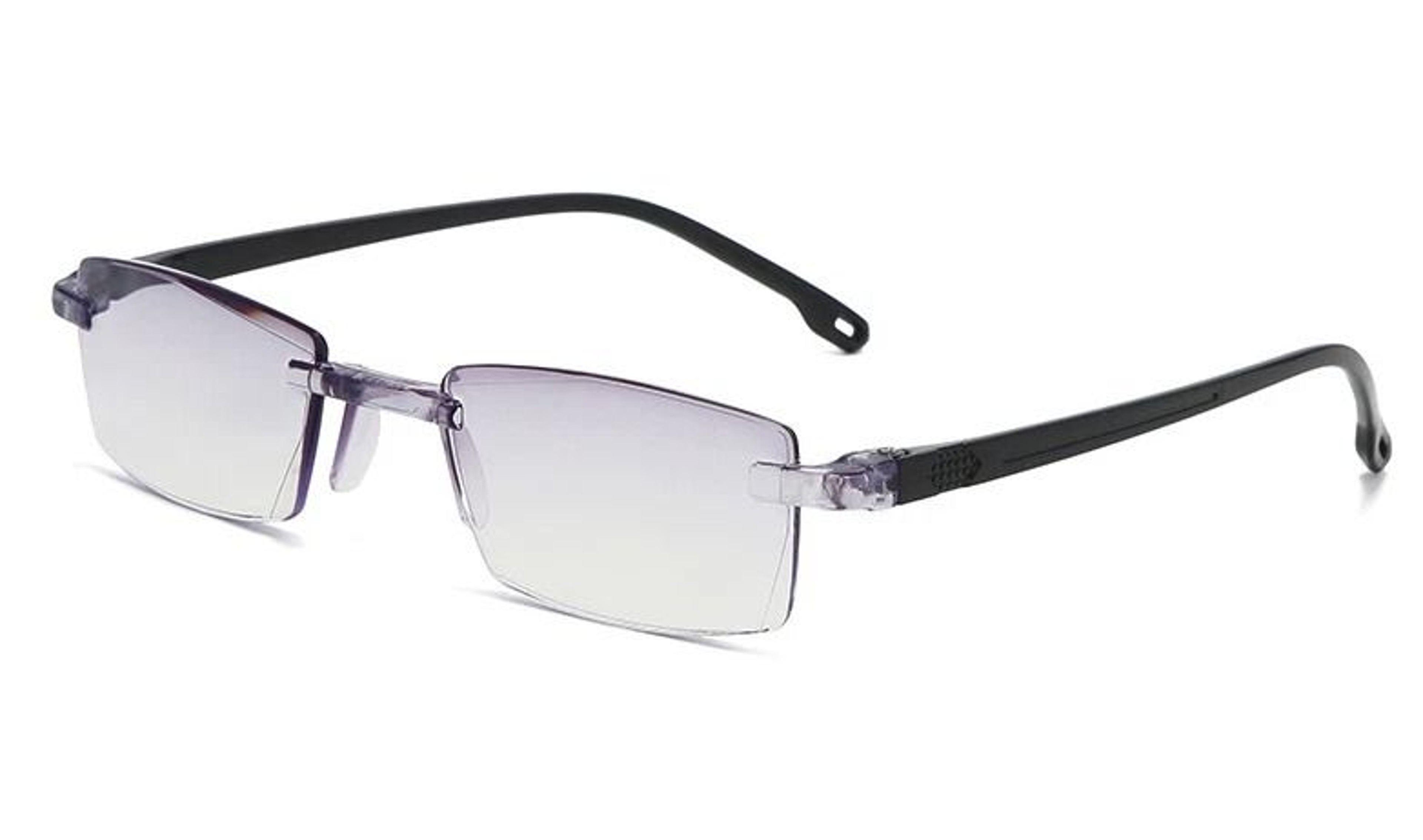 Mens Rimless Blue Light Blocking Reading Glasses Unisex Polycarbonate Lenses 1