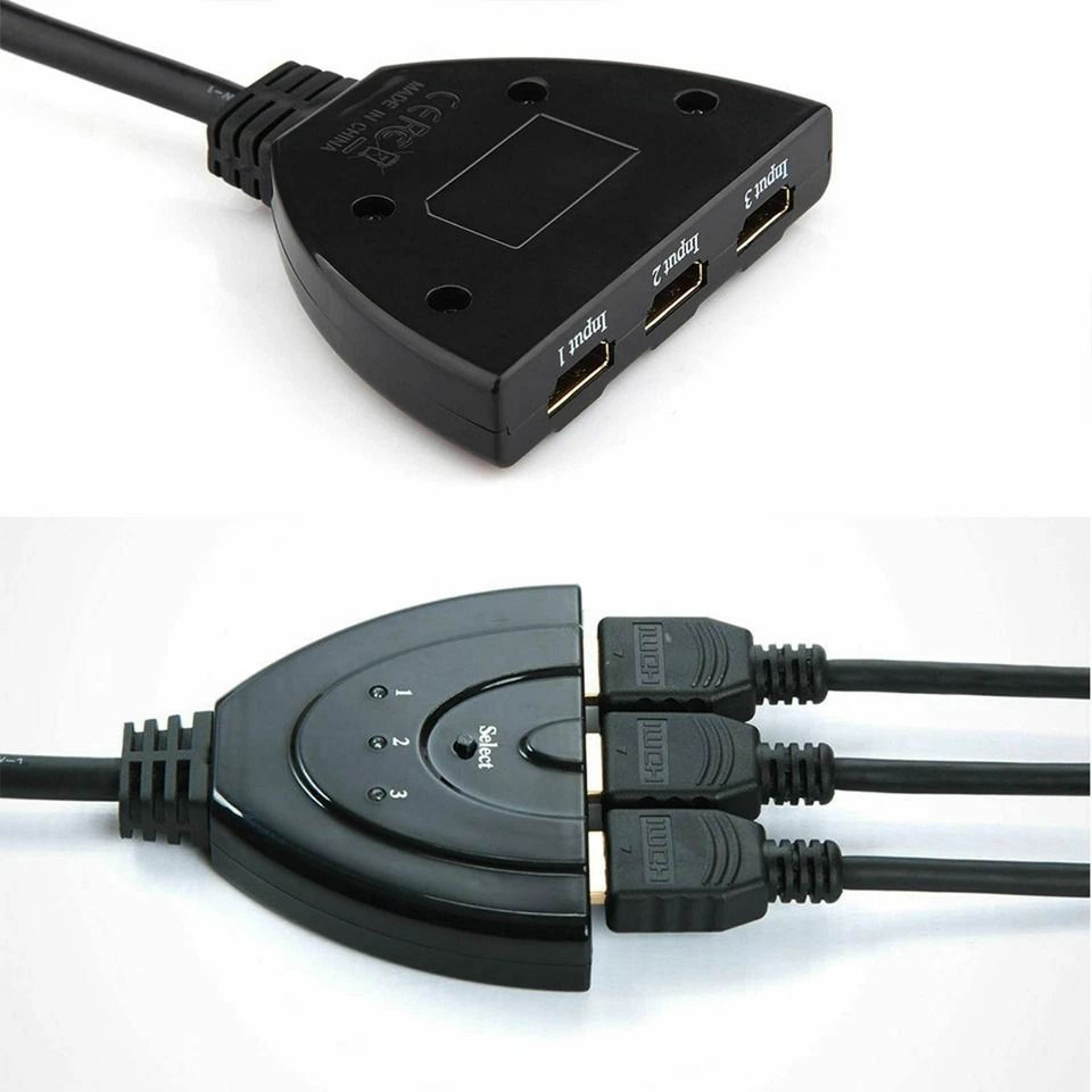 HDMI Splitter Switch Hub Adapter For HDTV Xbox  HighQuality Video And Audio 1