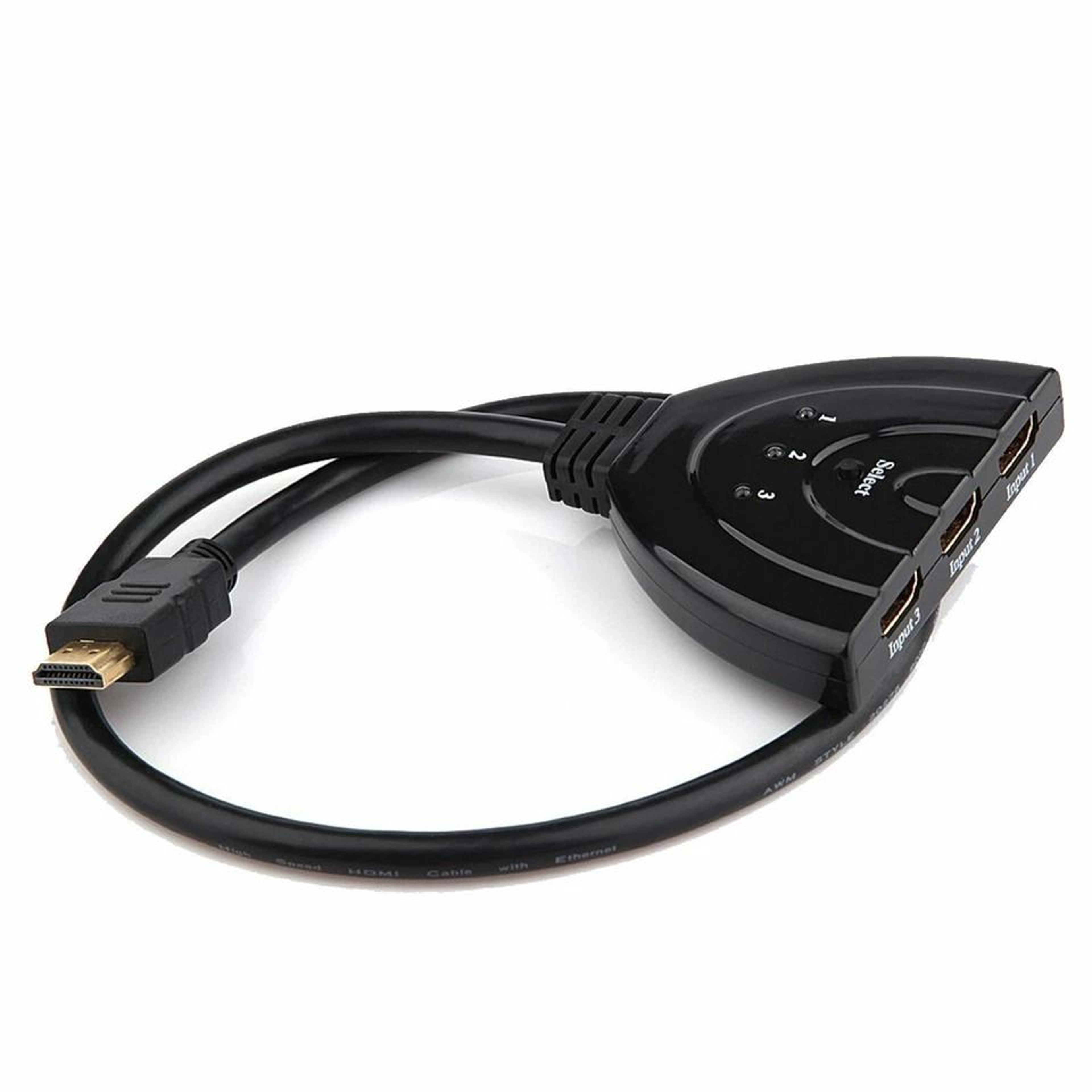 HDMI Splitter Switch Hub Adapter For HDTV Xbox  HighQuality Video And Audio 2