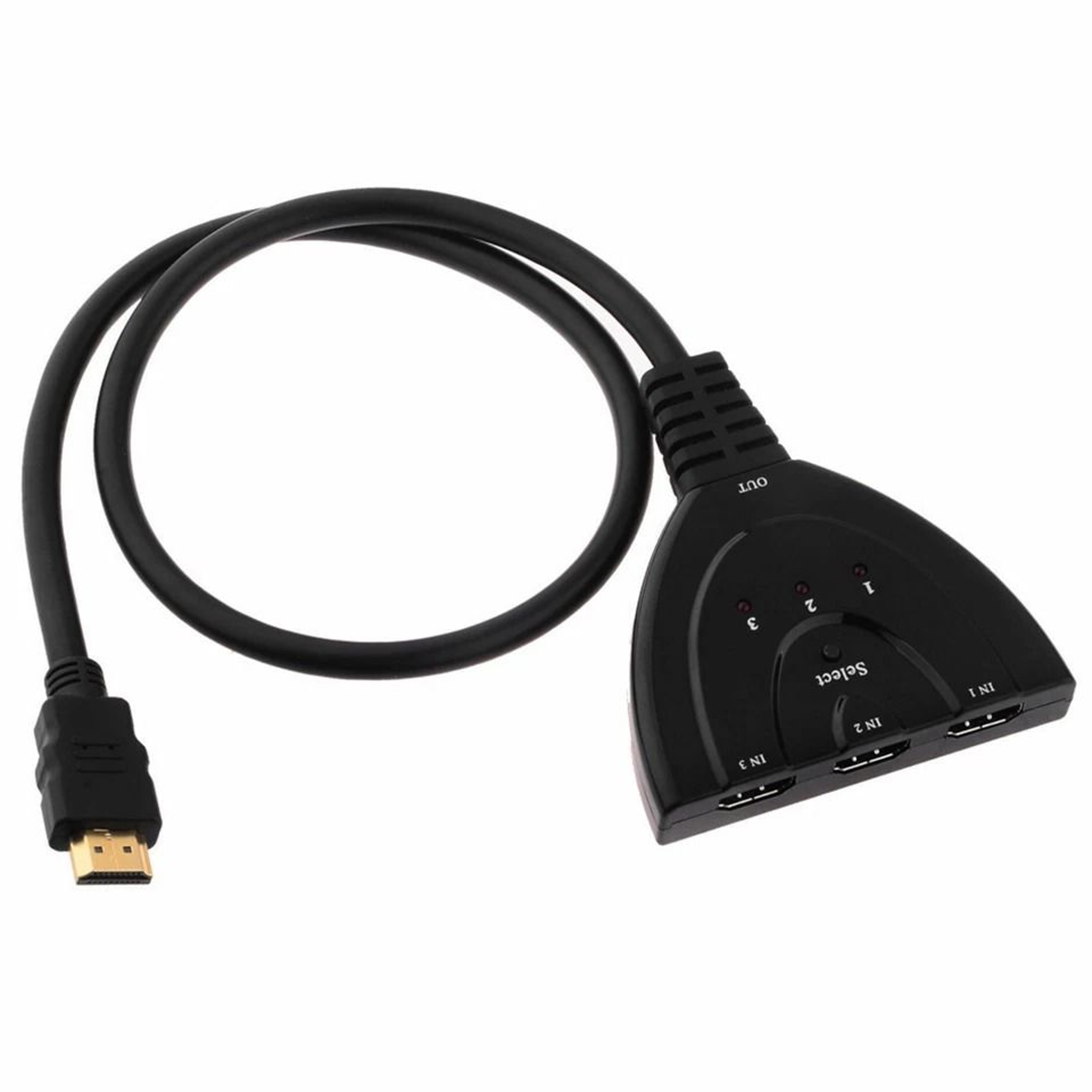 HDMI Splitter Switch Hub Adapter For HDTV Xbox  HighQuality Video And Audio 3