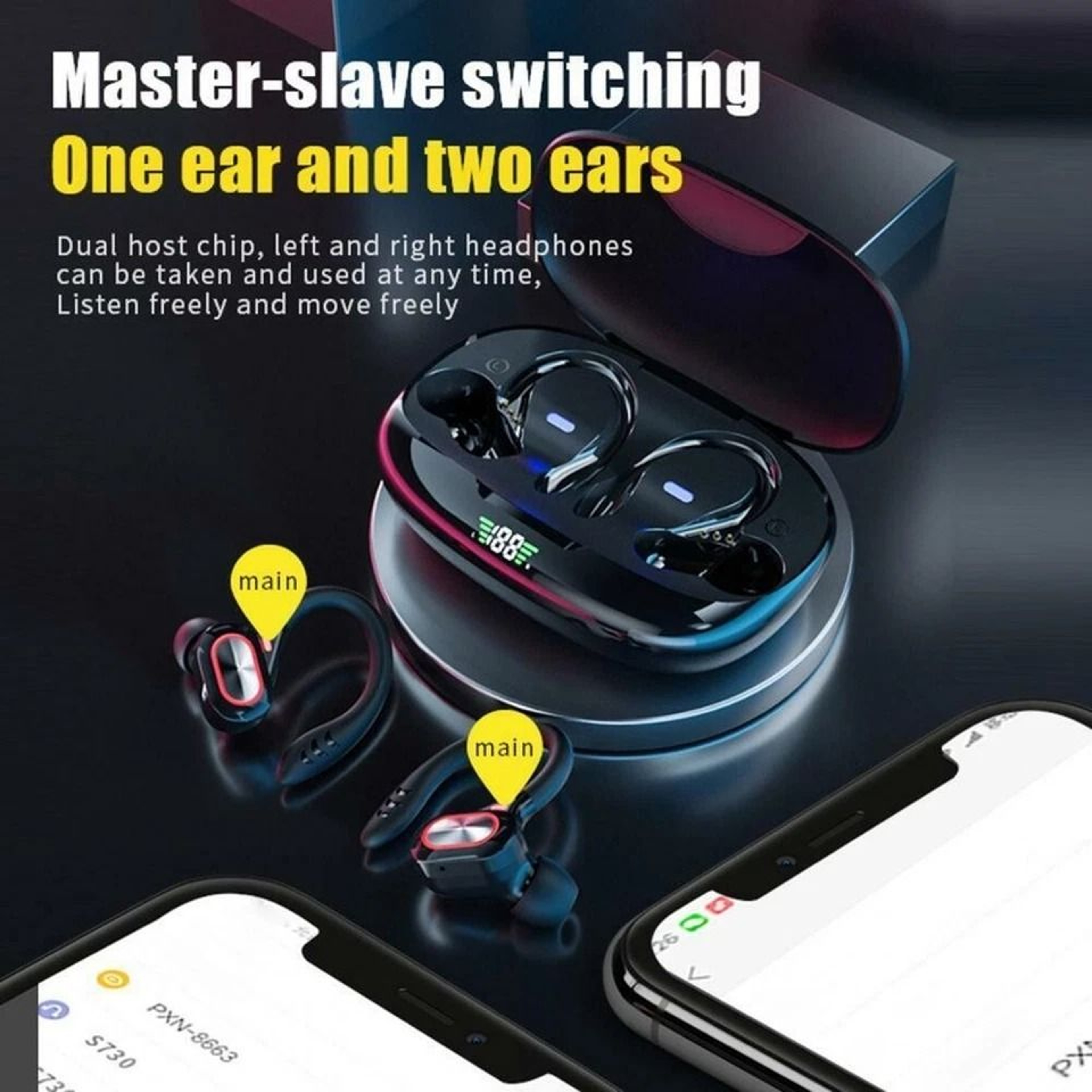 Bluetooth Wireless Earbuds True Wireless Sports Headset With HiFi Sound  Waterproof Design 7