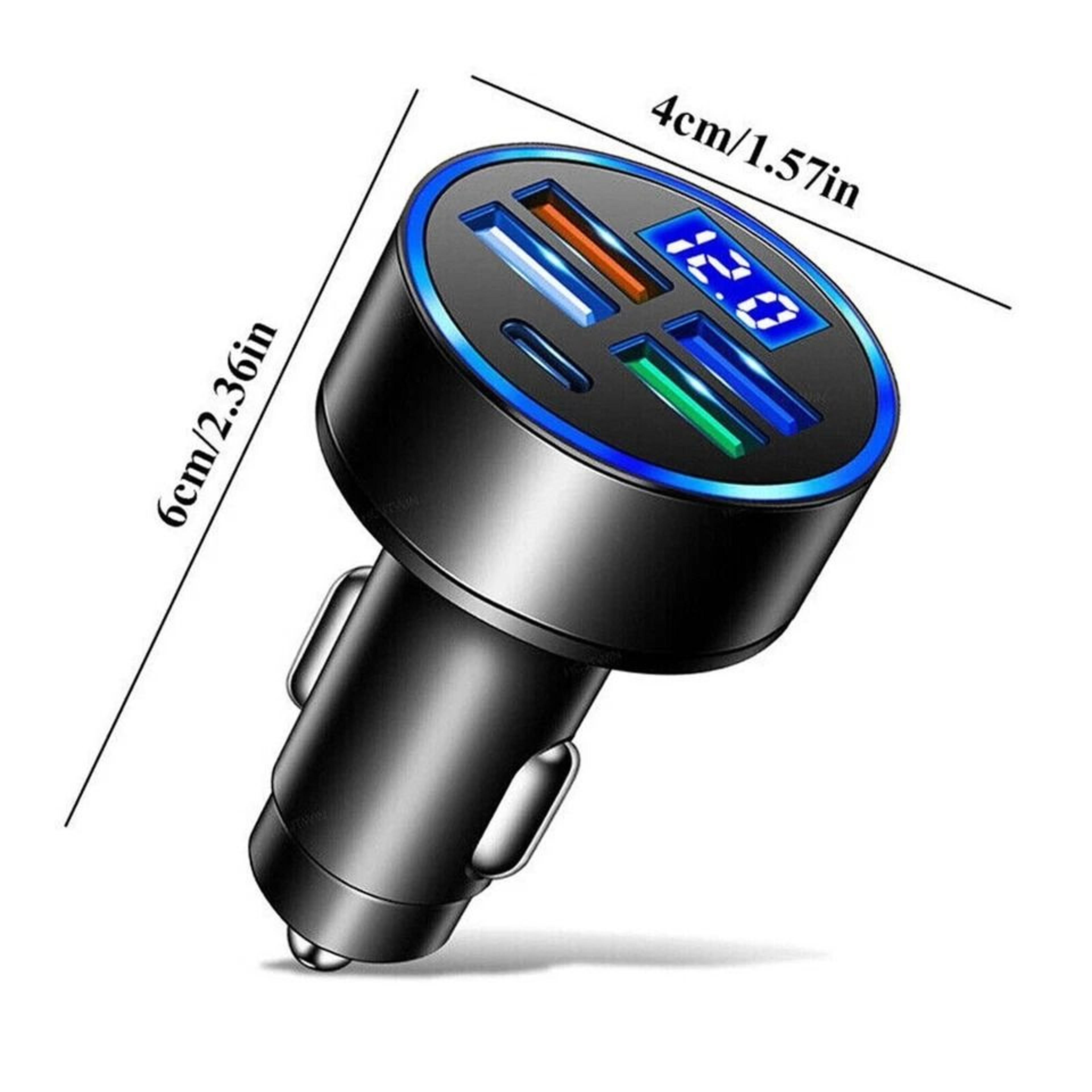 Fast Car Charger Adapter For IPhone Samsung And Android Devices 4