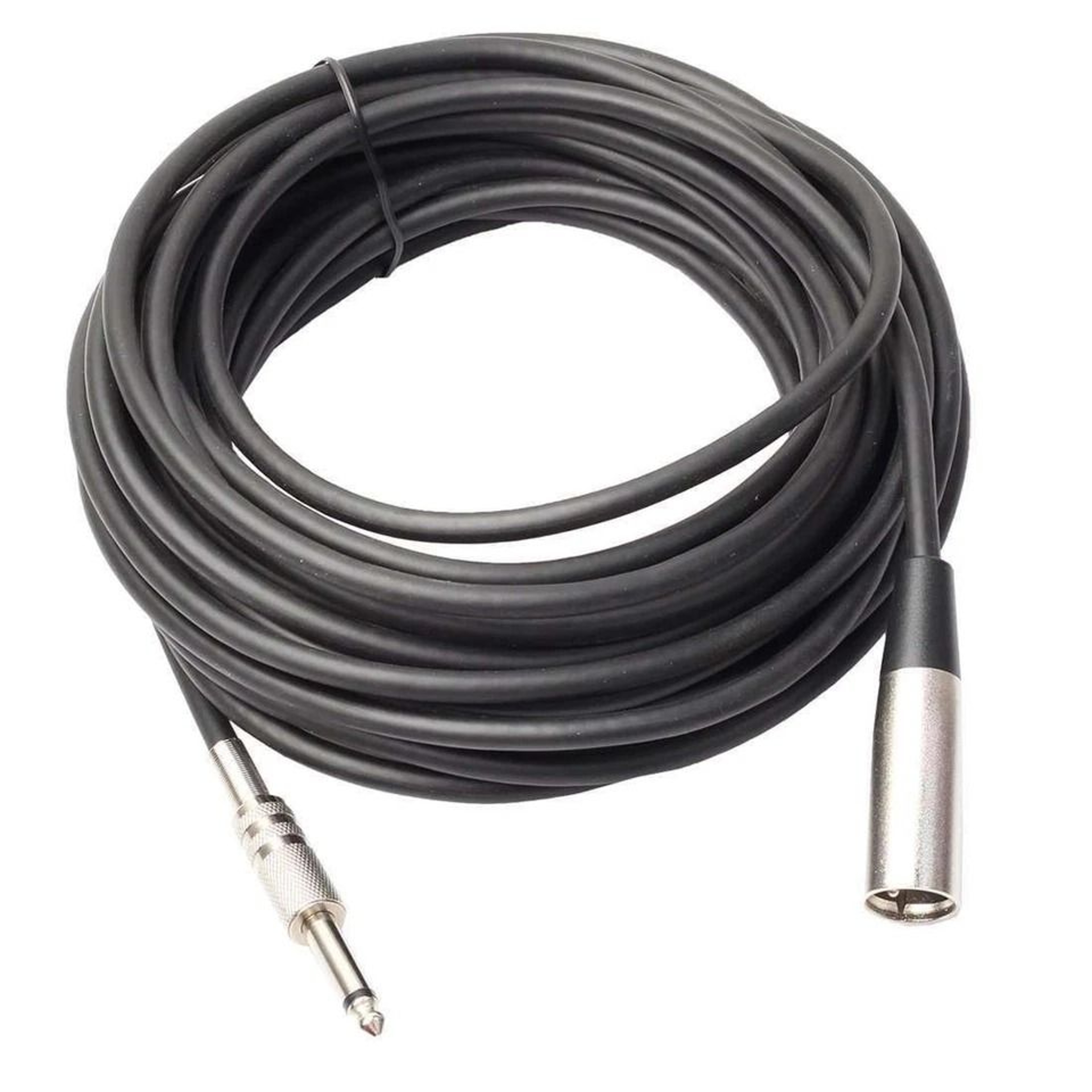 XLR Male To TS Mono Cable Unbalanced Shielded Audio Cable For Clear Sound 4