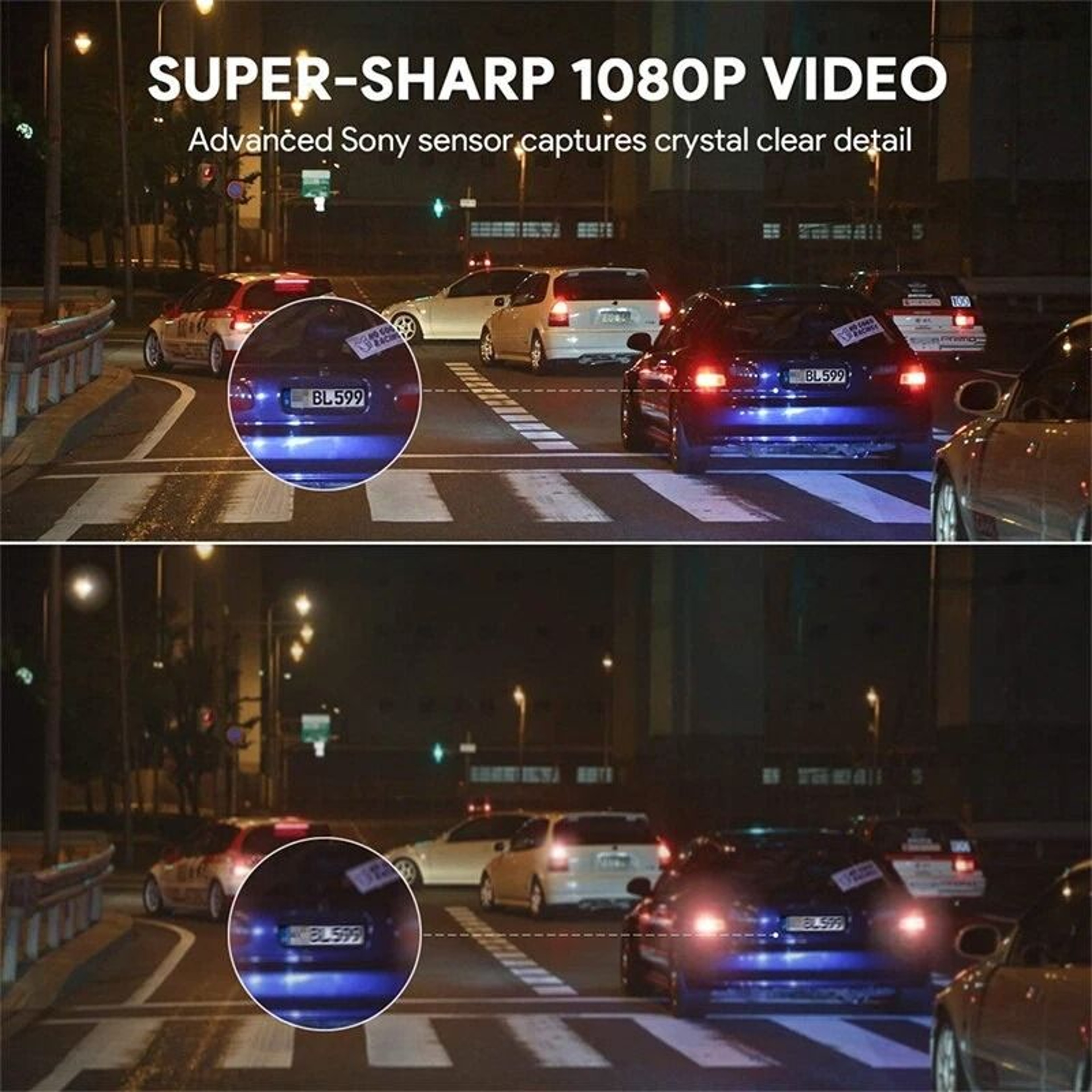 WiFi Dash Cam Recorder HD Vehicle Camera With GSensor And Night Vision 11