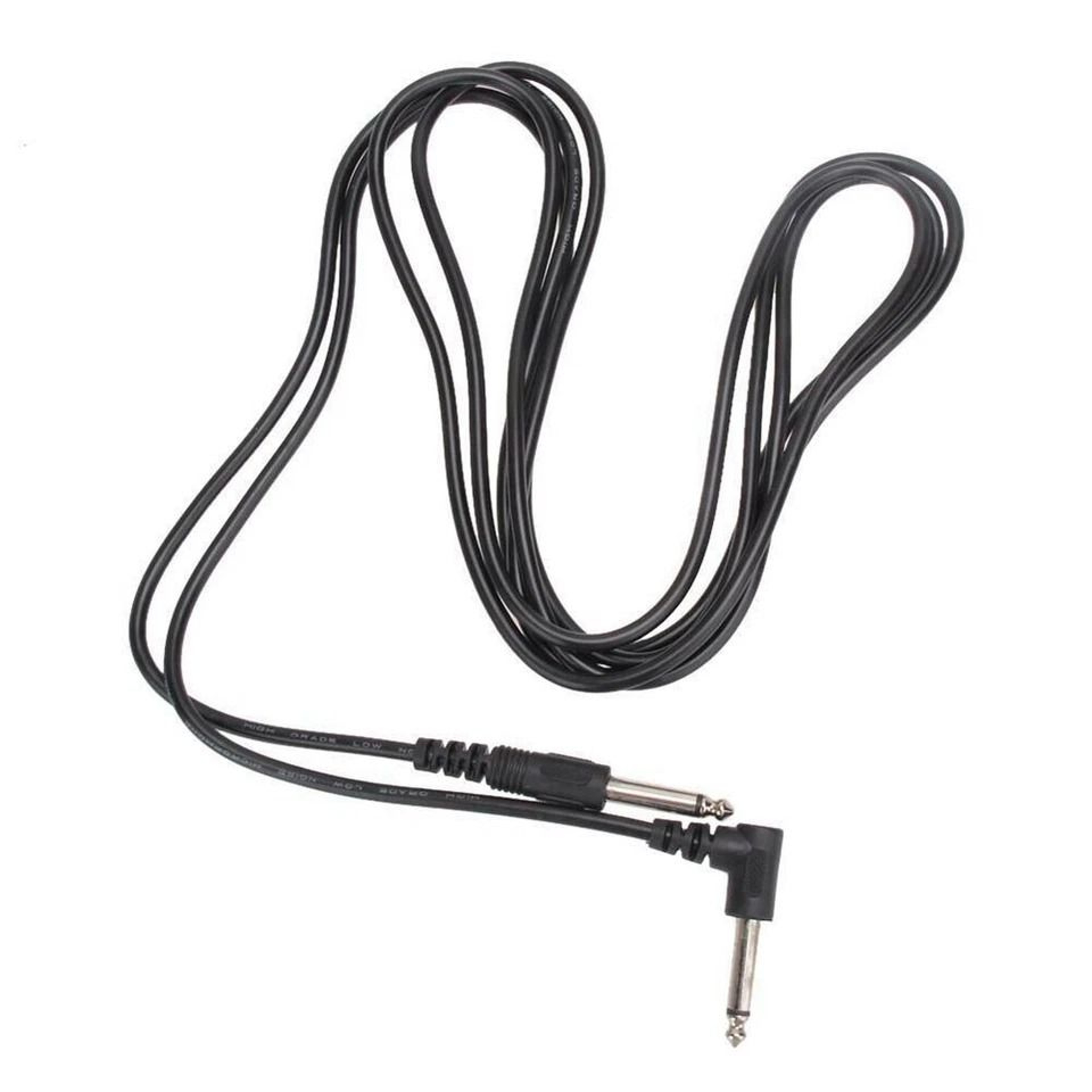 Right Angle Electric Guitar Amp Cable Premium Shielded Patch Cord 4