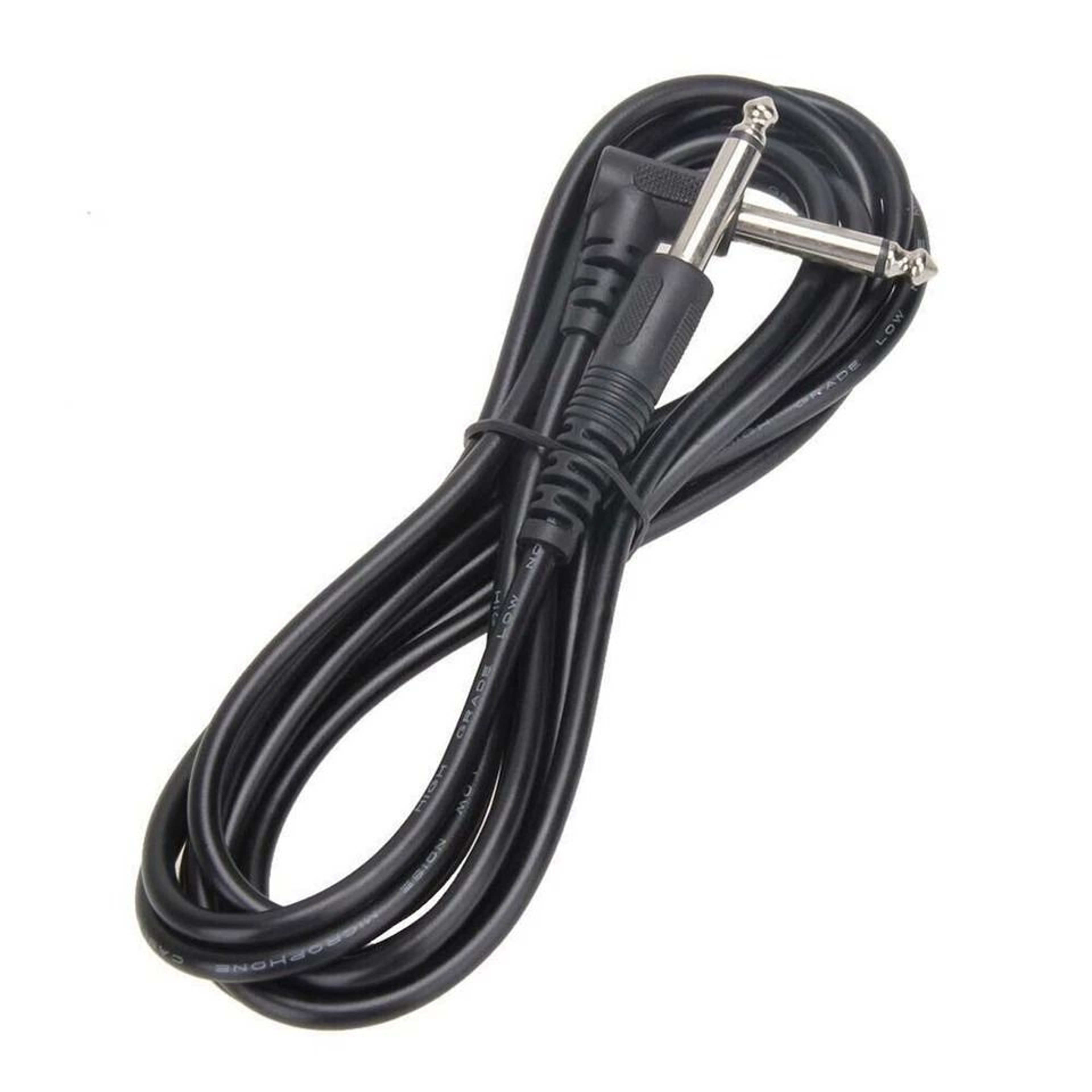Right Angle Electric Guitar Amp Cable Premium Shielded Patch Cord 5
