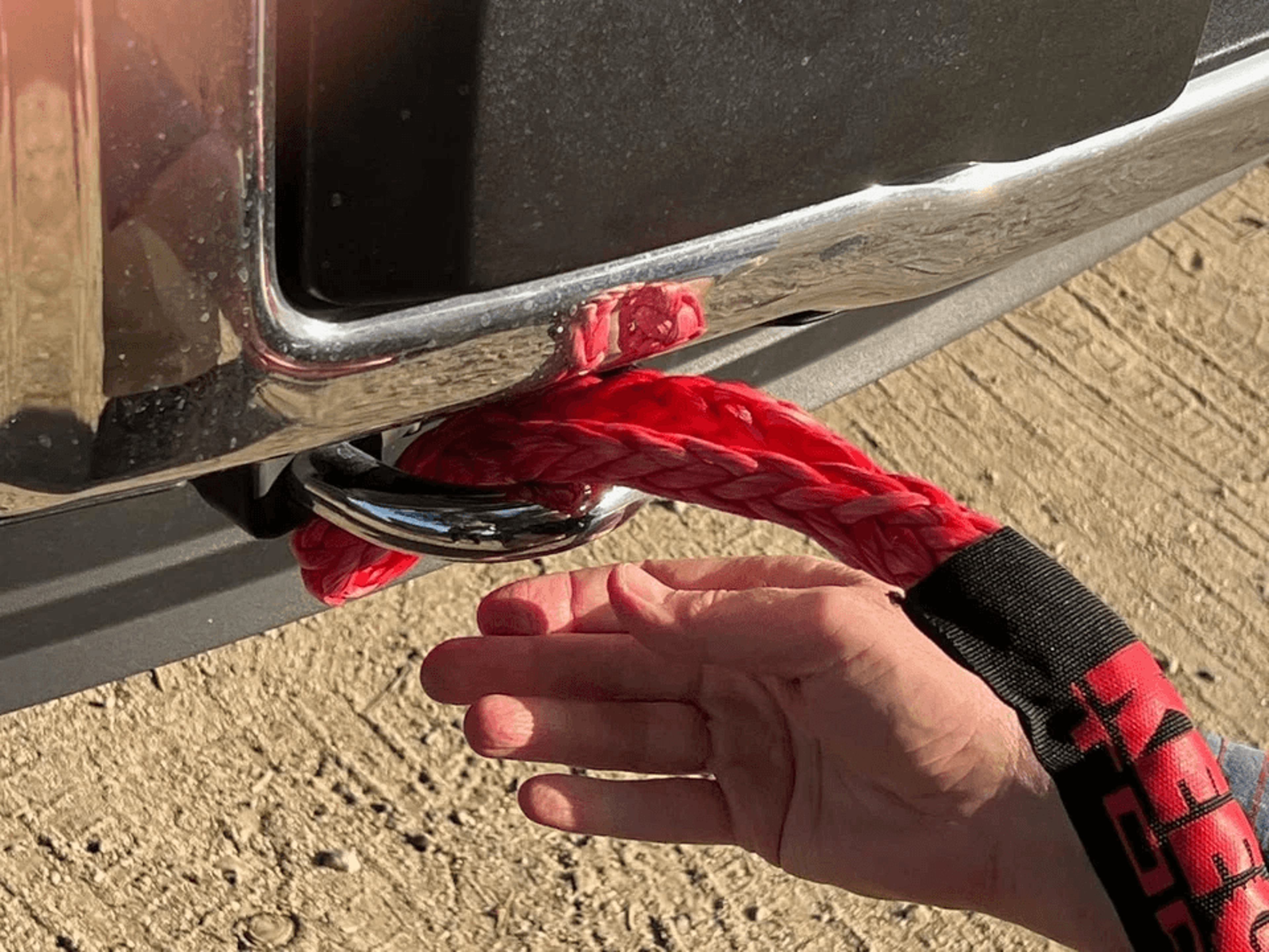 Soft Shackle Recovery Rope For OffRoad Vehicles For SUVs Trucks ATVs And More 8