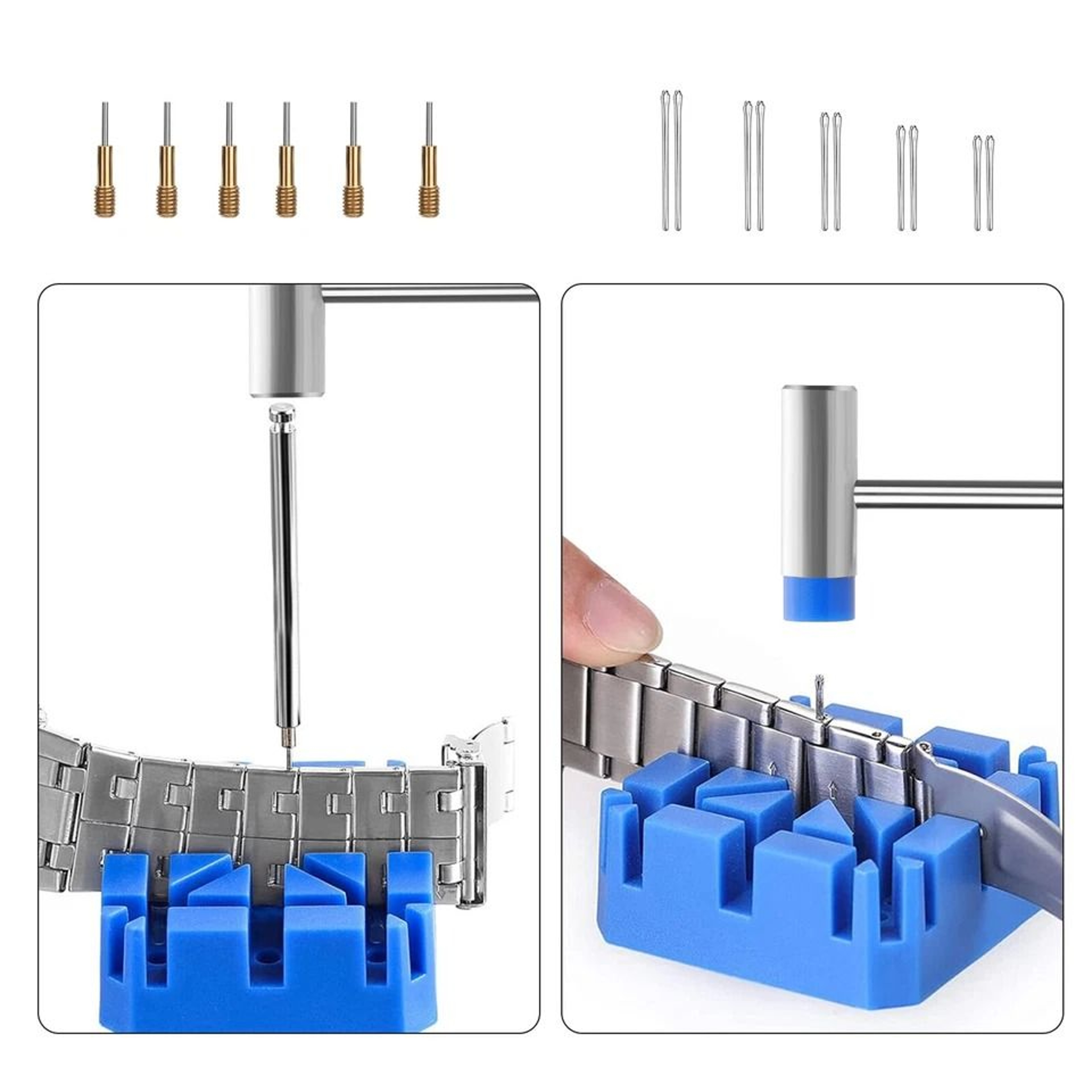 Watch Band Repair Kit  Spring Bar Tool Set For Watch Resizing And Strap Removal 6
