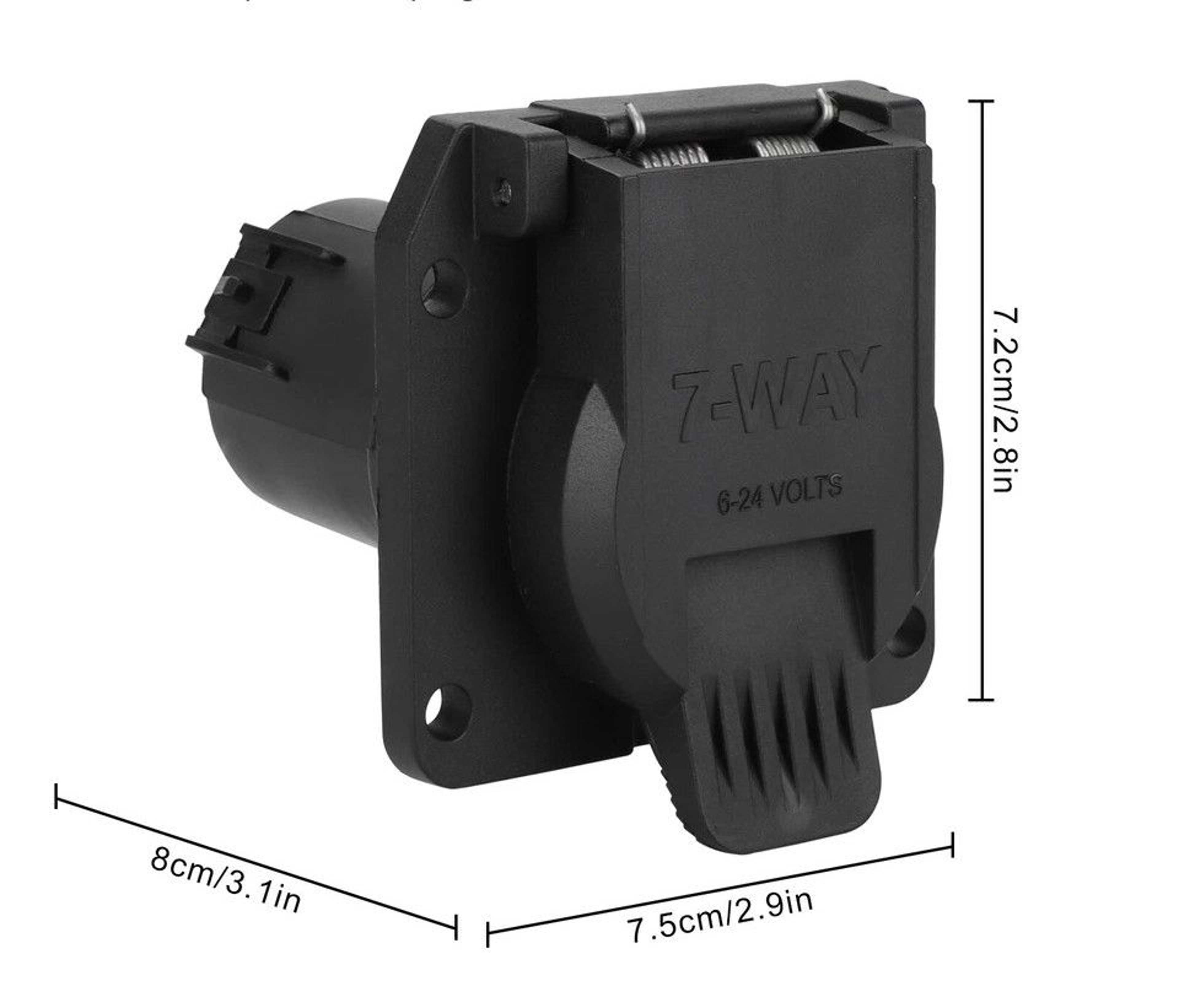 Premium USCAR Way Trailer Tow Connector Plug 5