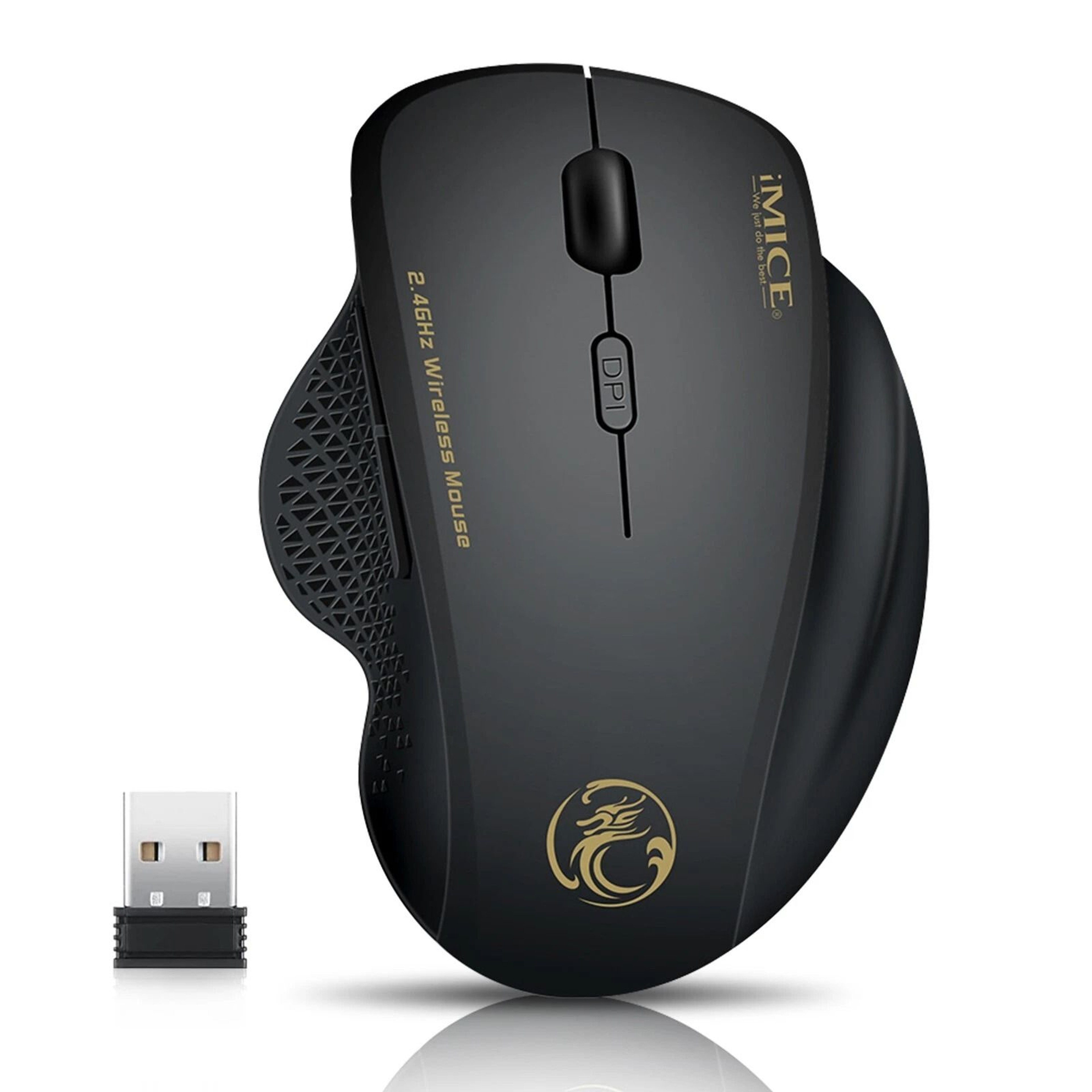 Wireless Optical Gaming Mouse With Buttons  USB Receiver Wireless For Laptop  PC 0