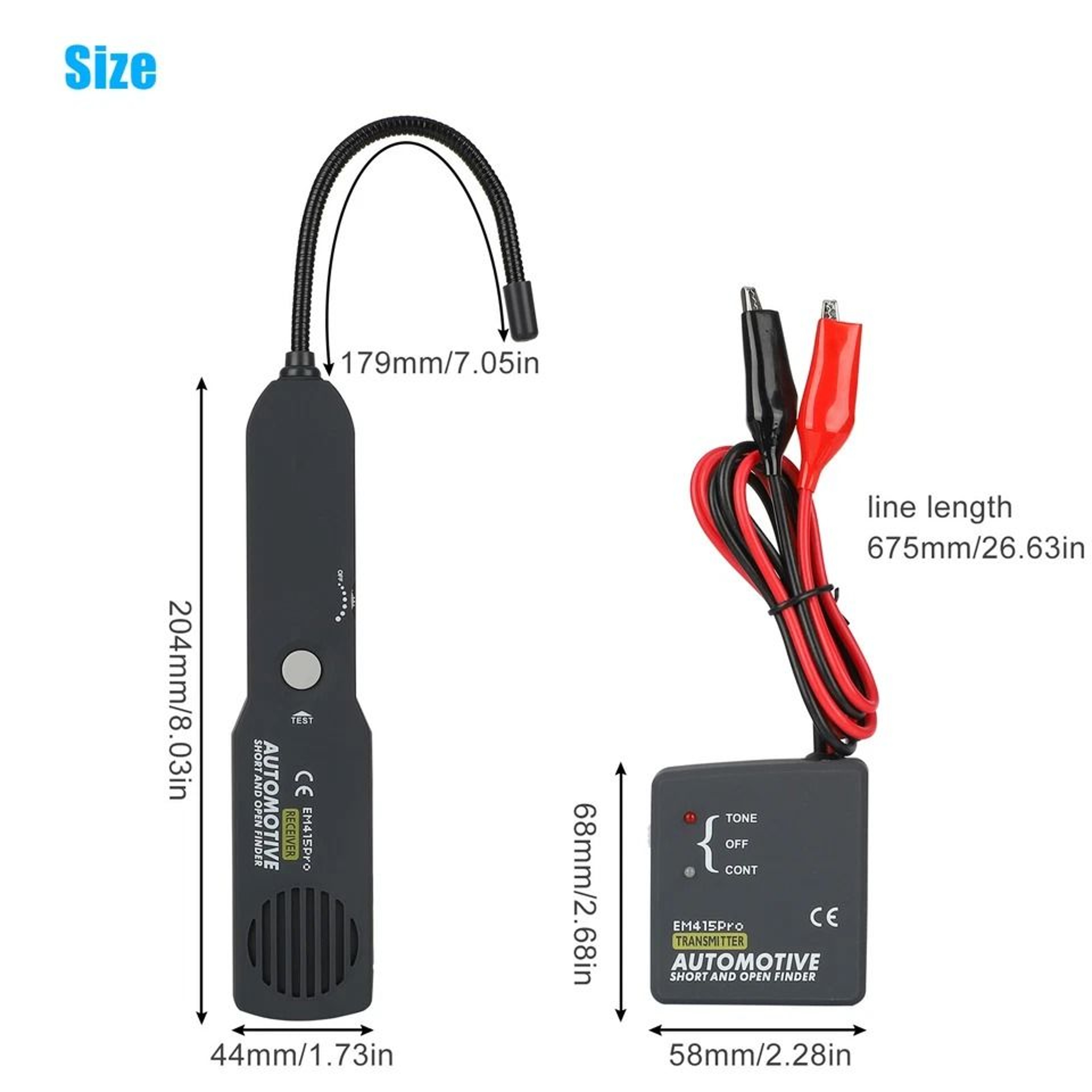 DC Probe Automotive Short  Open Finder Circuit Breaker Tester Wire Tracker 7