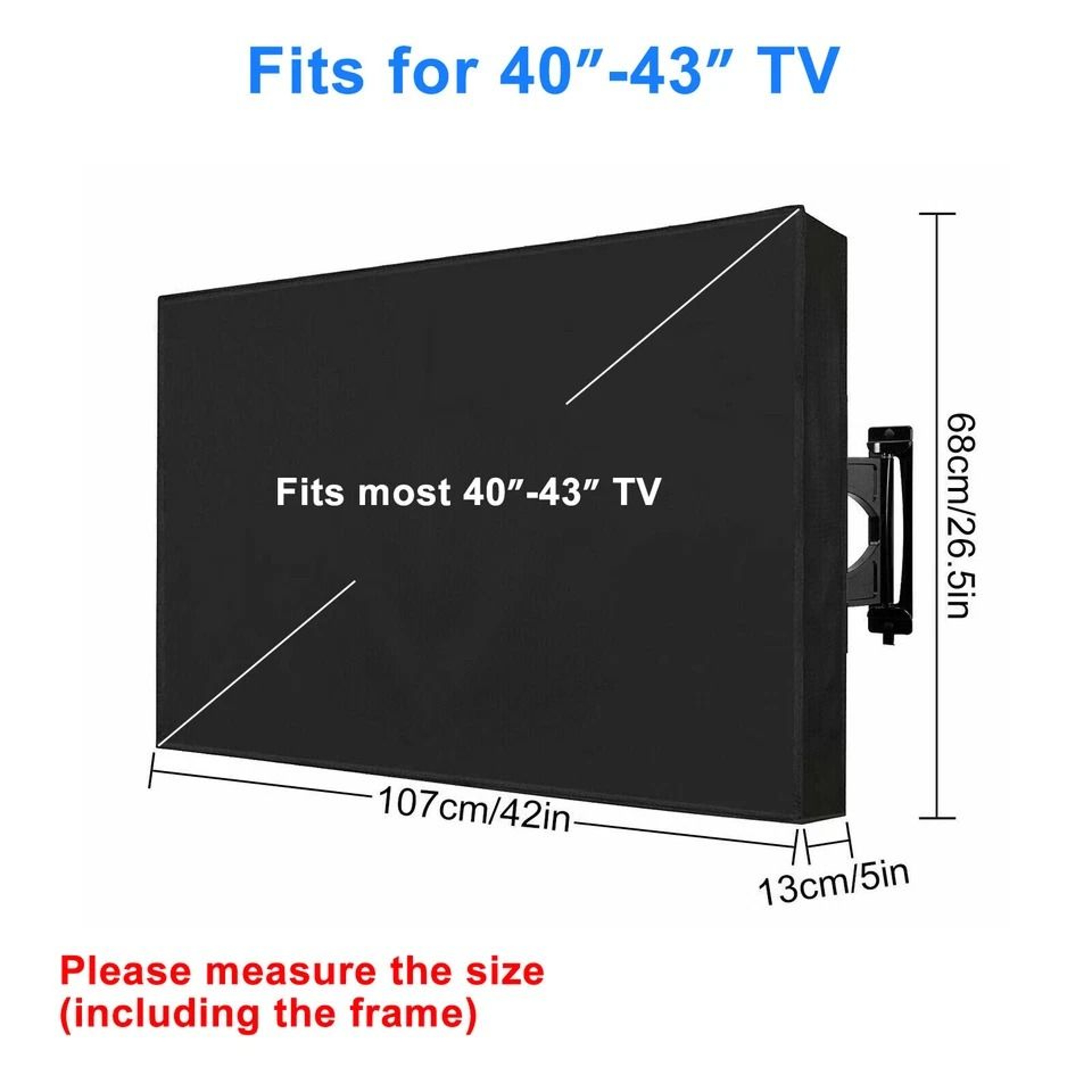 Outdoor TV Cover Waterproof  Weatherproof Fitted Protector 5