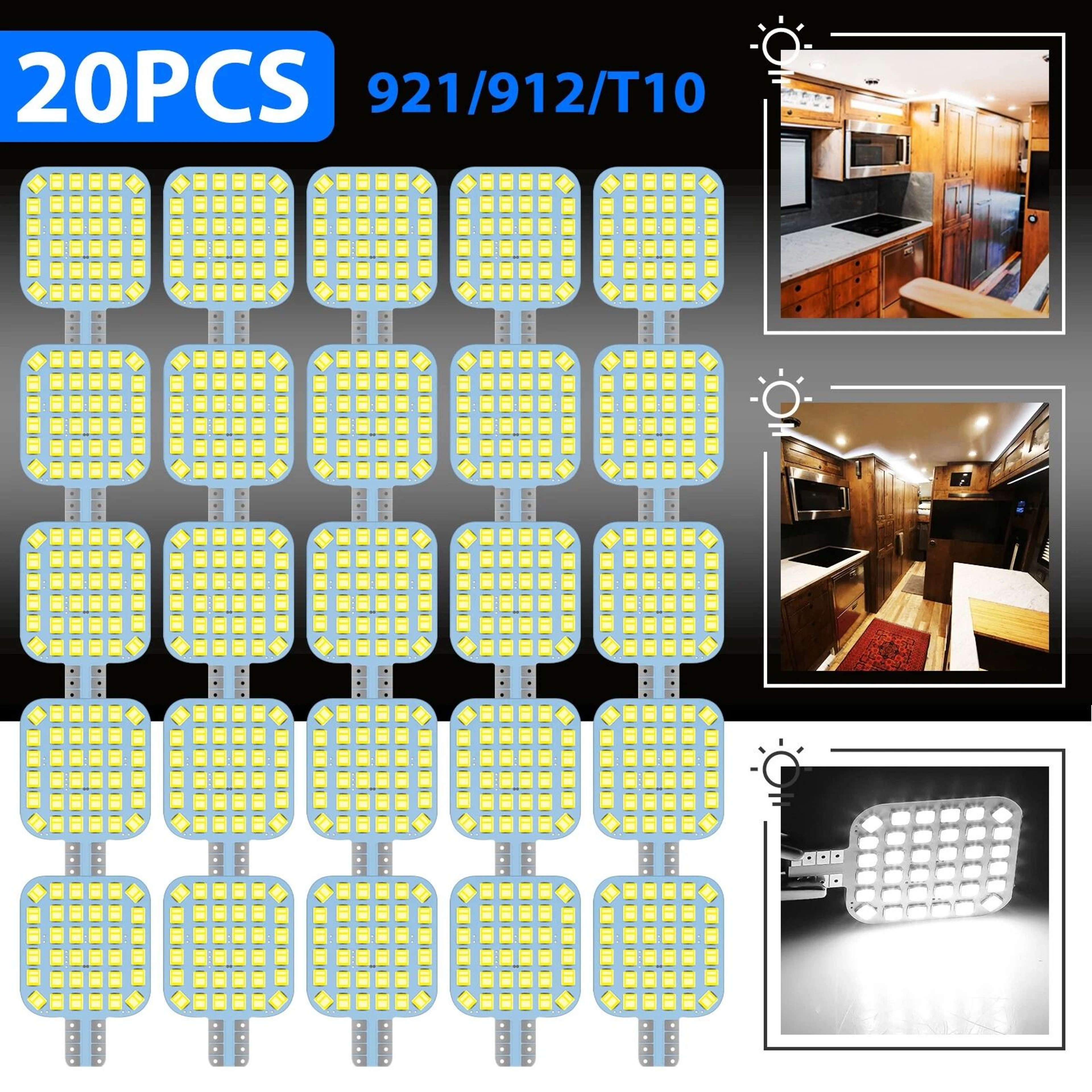 Super Bright LED Bulbs For RV  Camper Interior 7