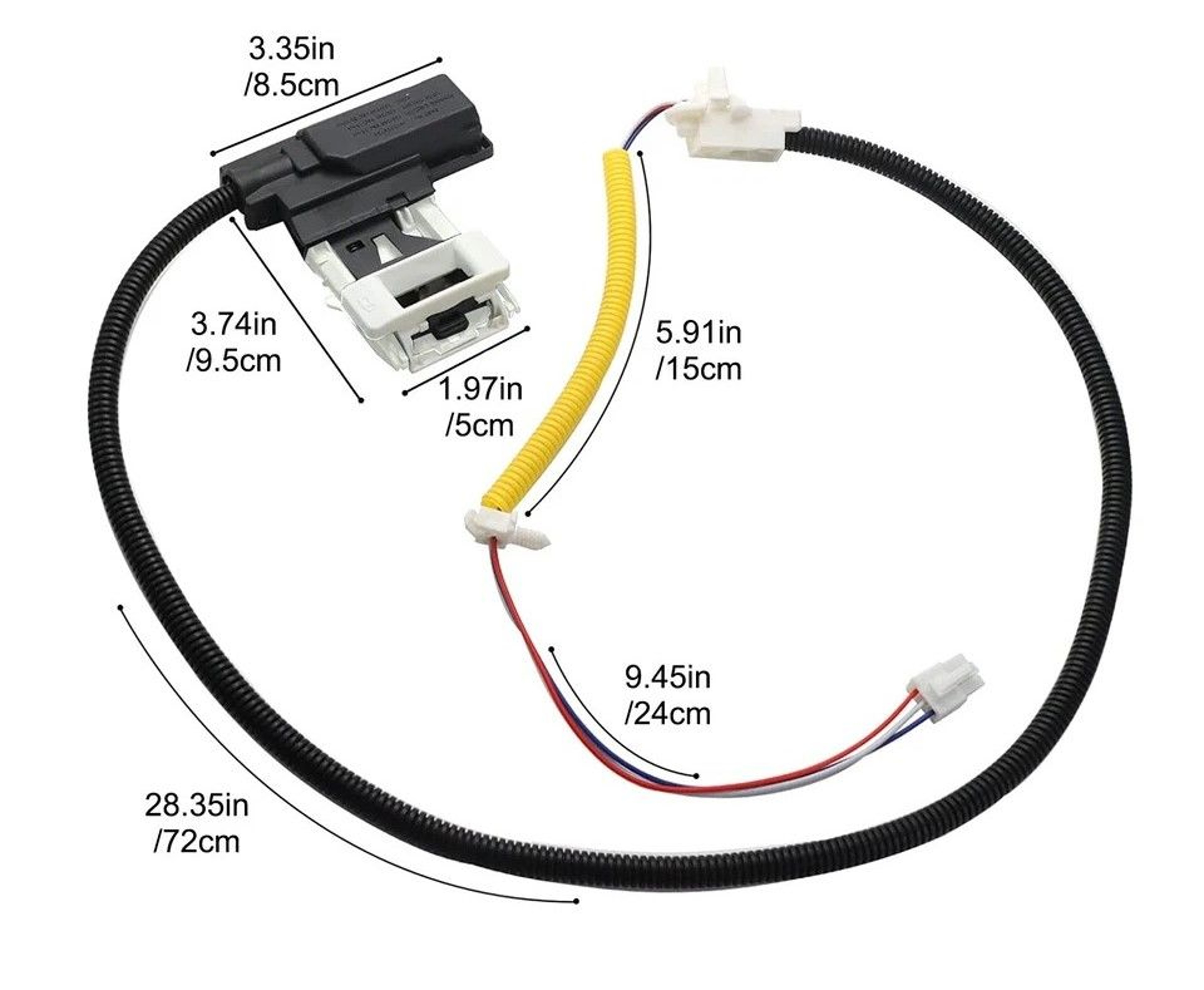 Washer Lid Lock Switch Kit For Whirlpool Kenmore  Maytag High Quality Replacement Part 6