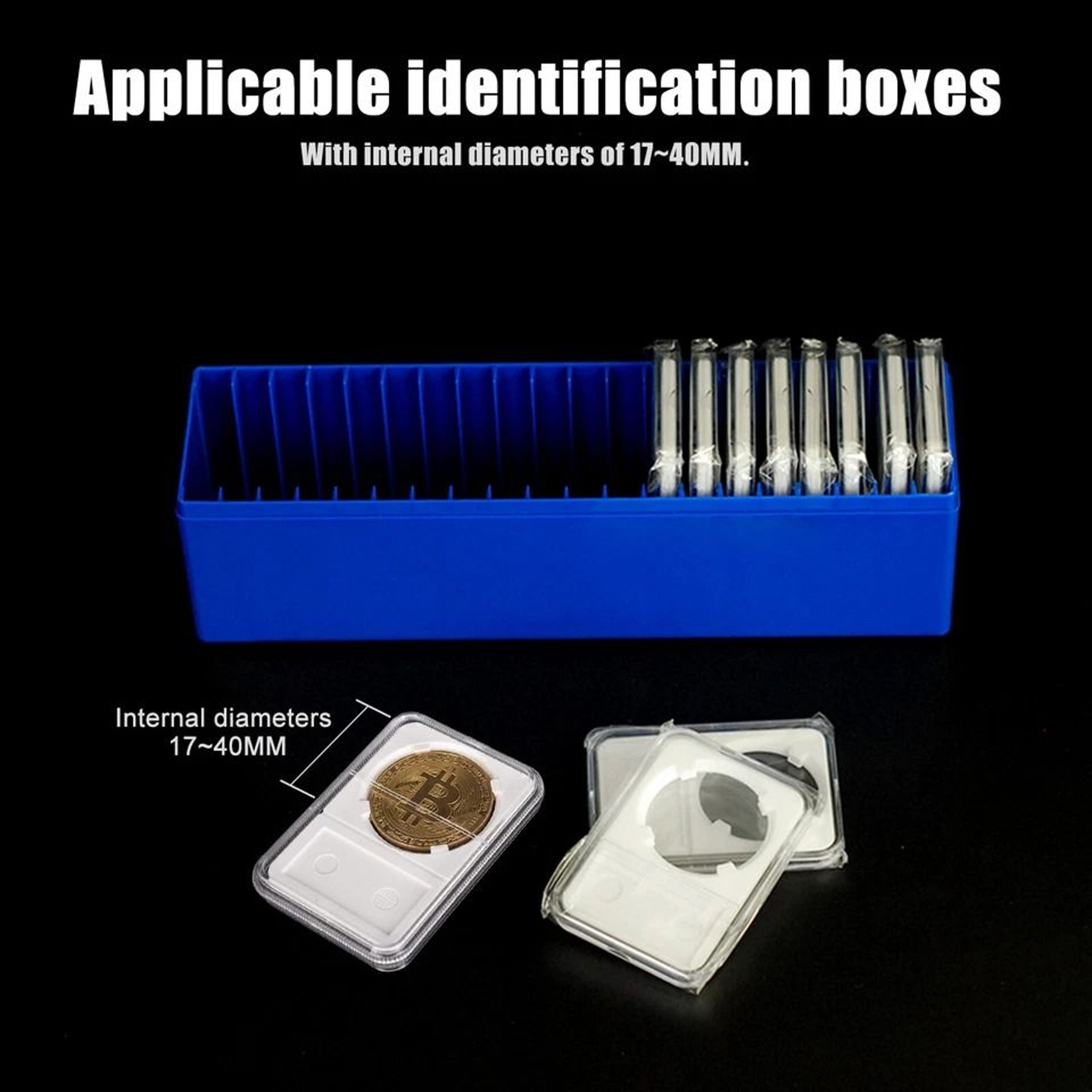 Coin Storage Box For Display Case For PCGS NGC ANACS PCCB Coin Holders 2