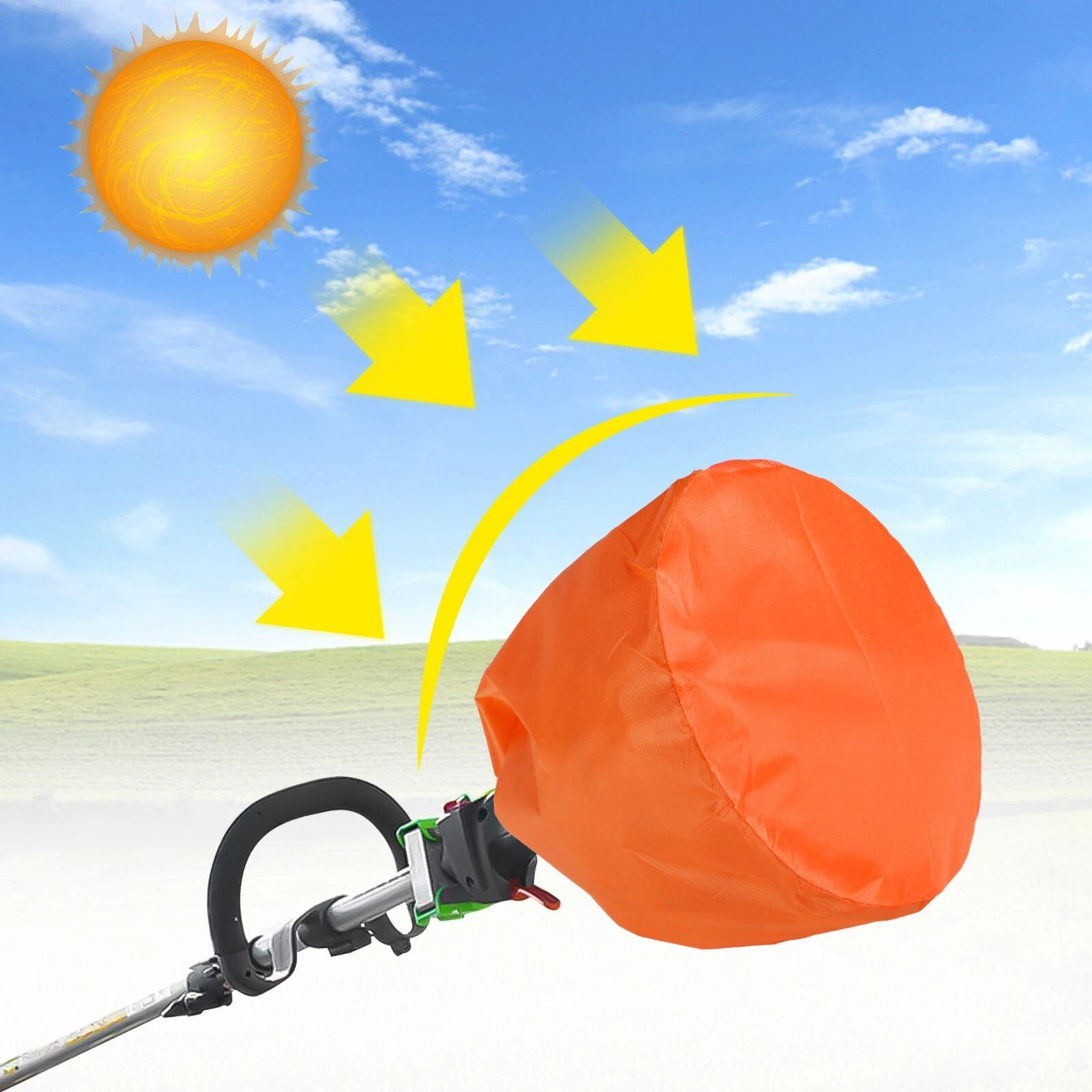 Waterproof Dustproof Trimmer Guard Covers For Weedeater Engines Durable Polyester Engine Protection 0