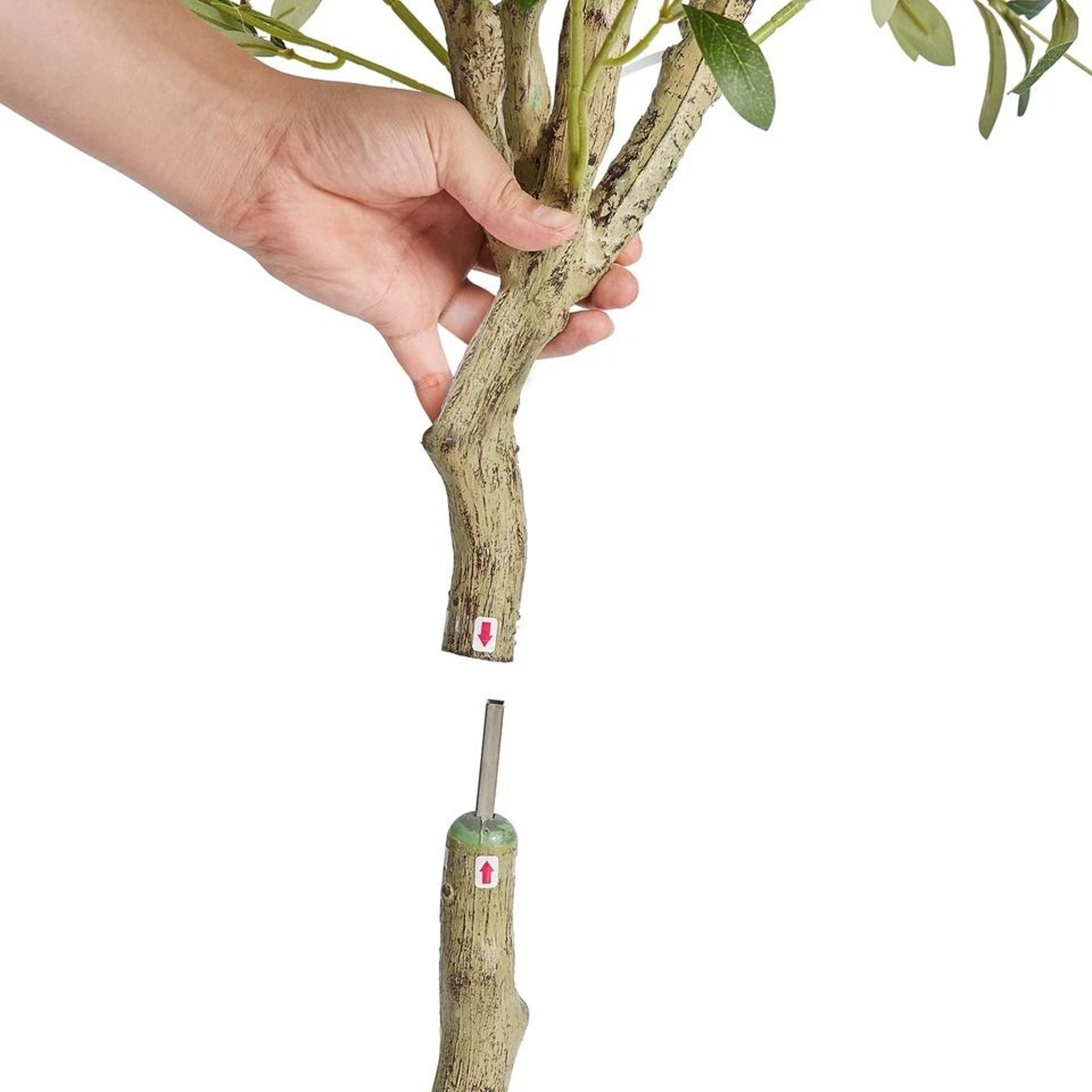Artificial Olive Tree With Realistic Green Foliage Lifelike Faux Plant For Home  Office Decor 5