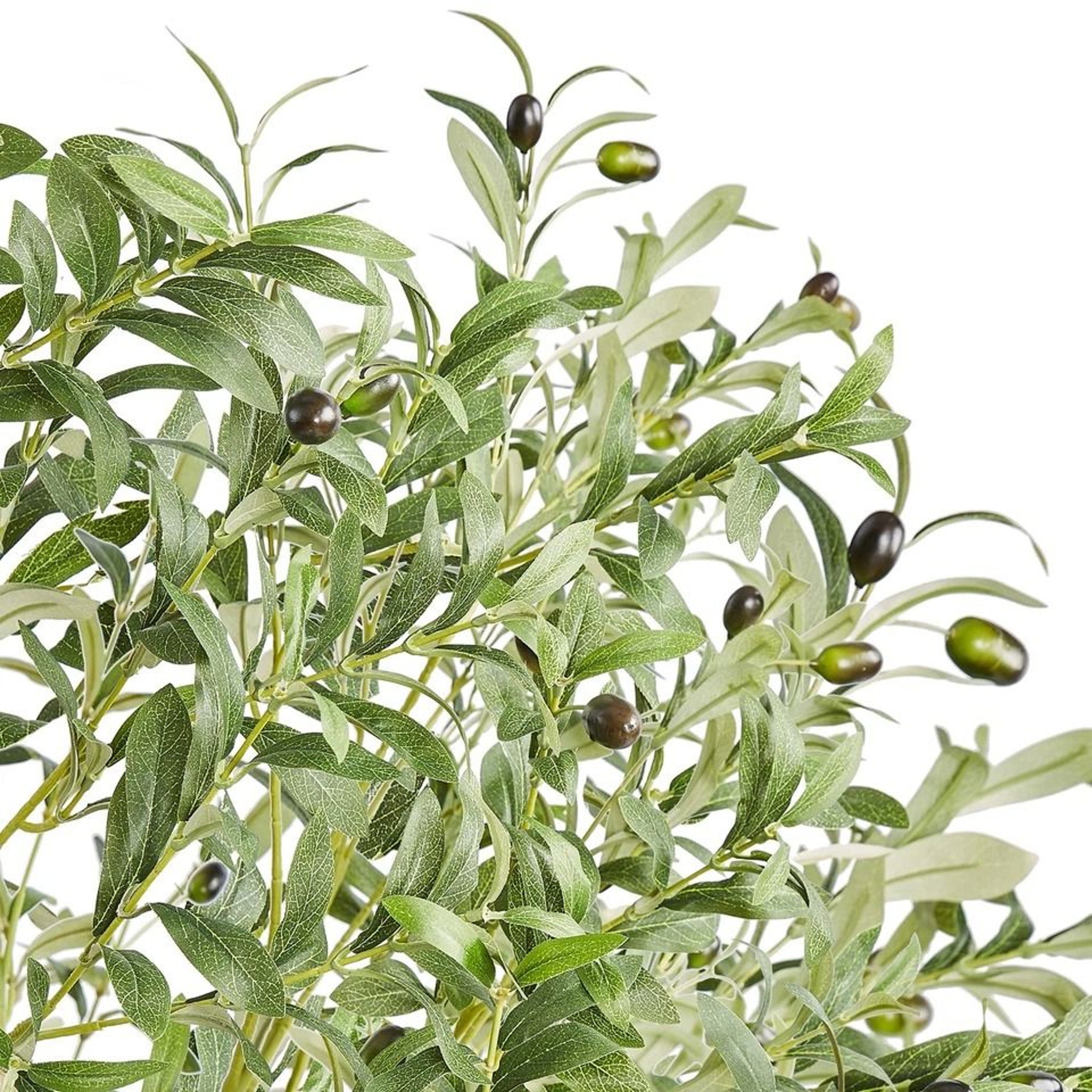 Artificial Olive Tree With Realistic Green Foliage Lifelike Faux Plant For Home  Office Decor 6