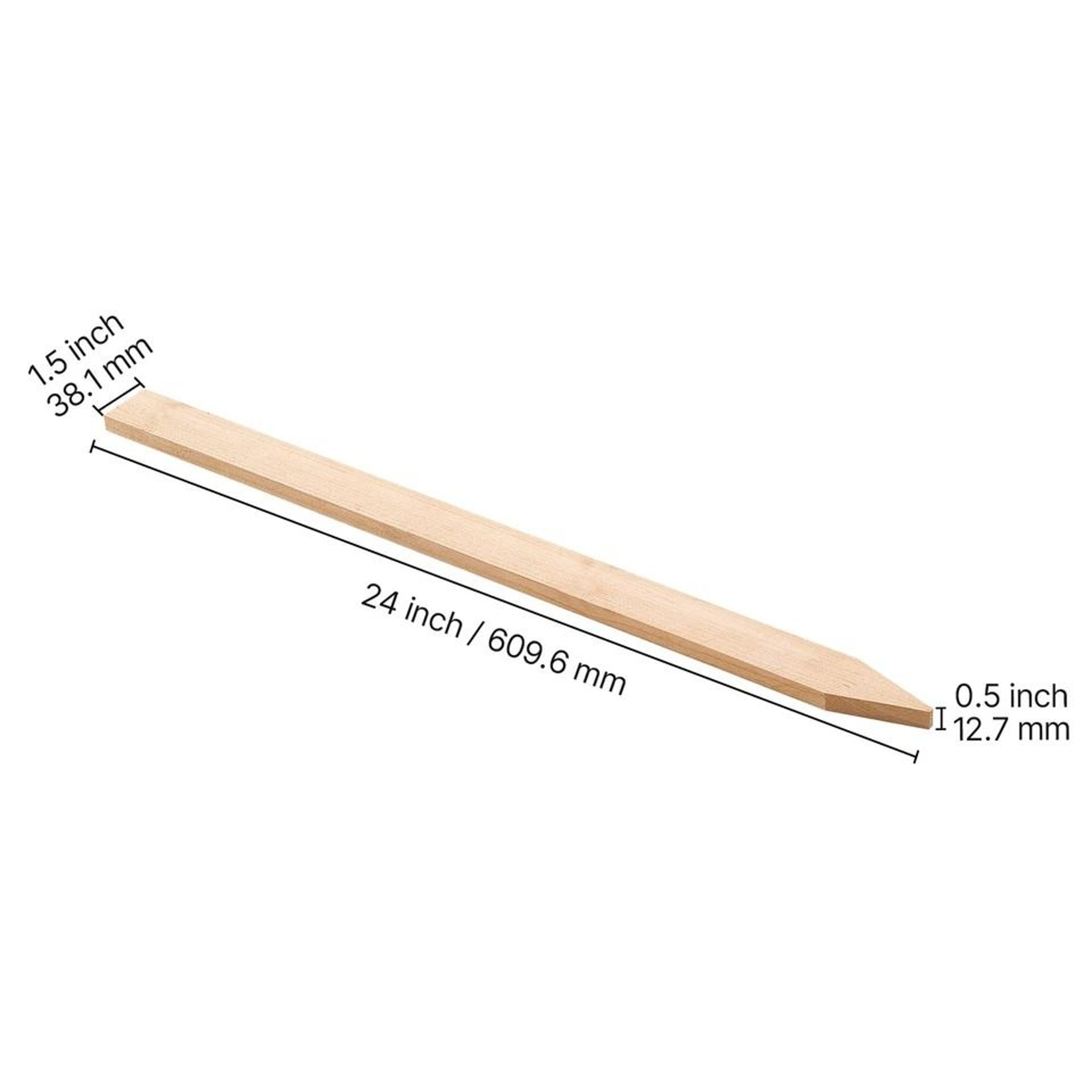 Wooden Garden Stakes Durable Fir Wood 6