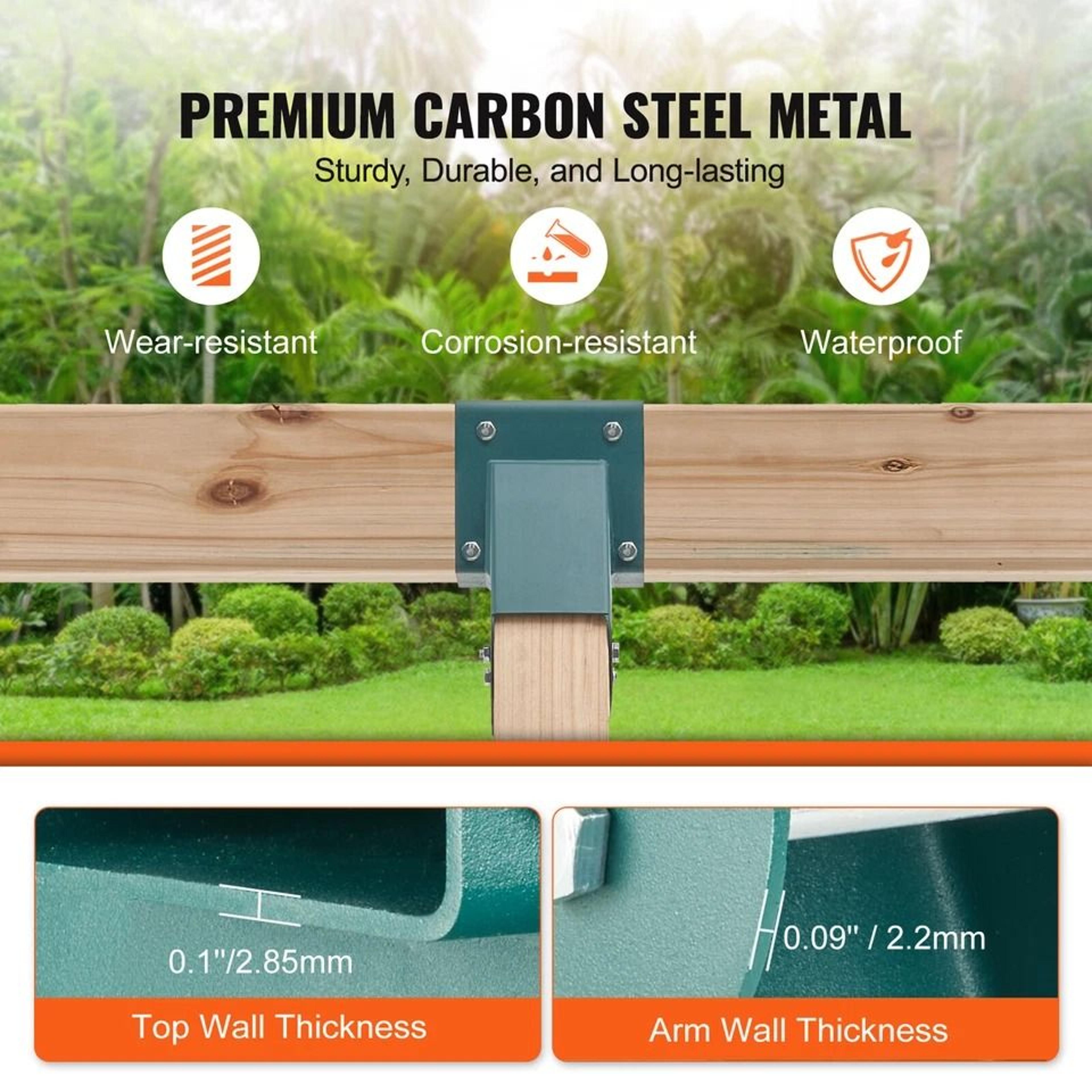 HeavyDuty AFrame Brackets For Swing Set With Mounting Hardware Stable EasytoInstall Frame Support 1
