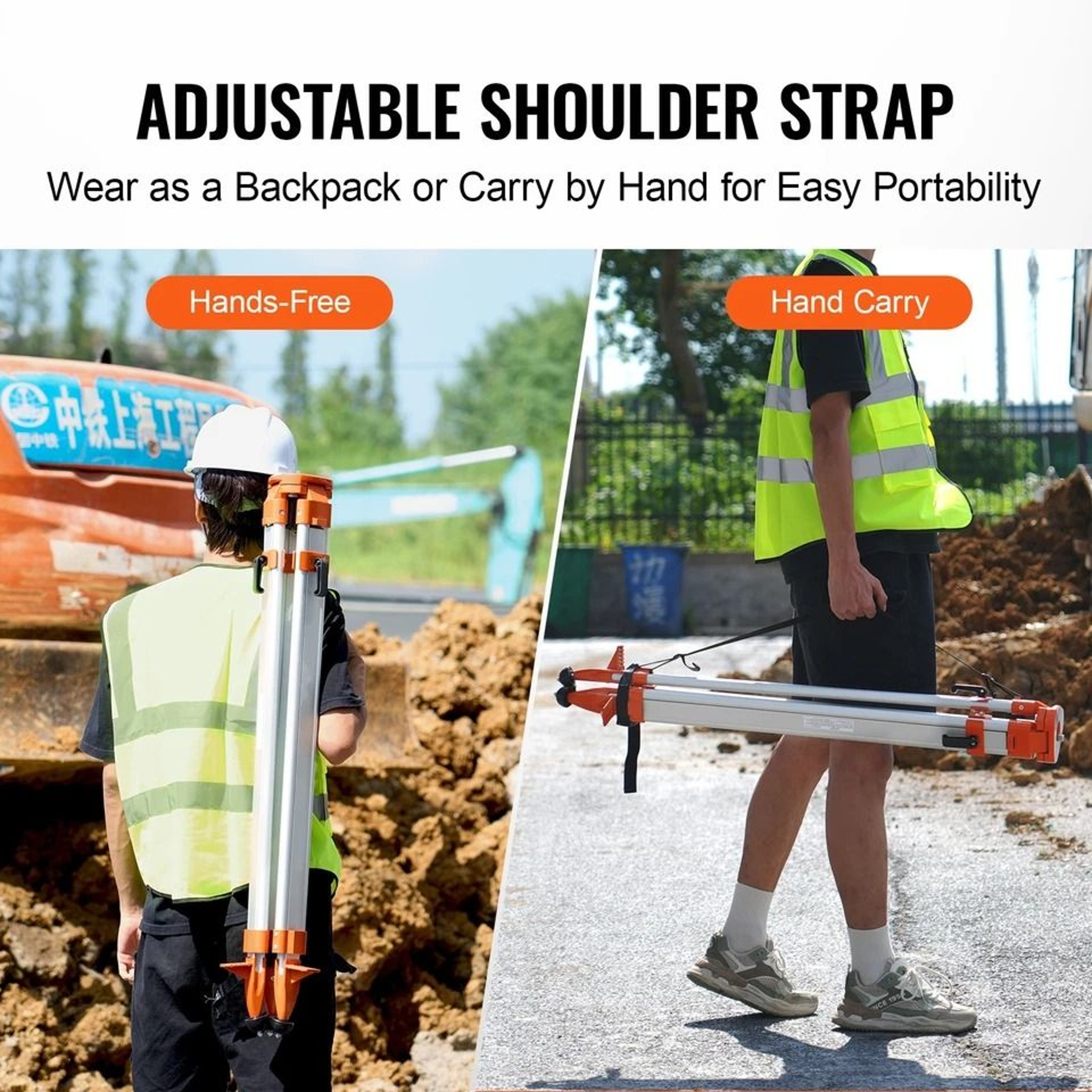 Laser Level Tripod Stand With Thread Adjustable Height 4