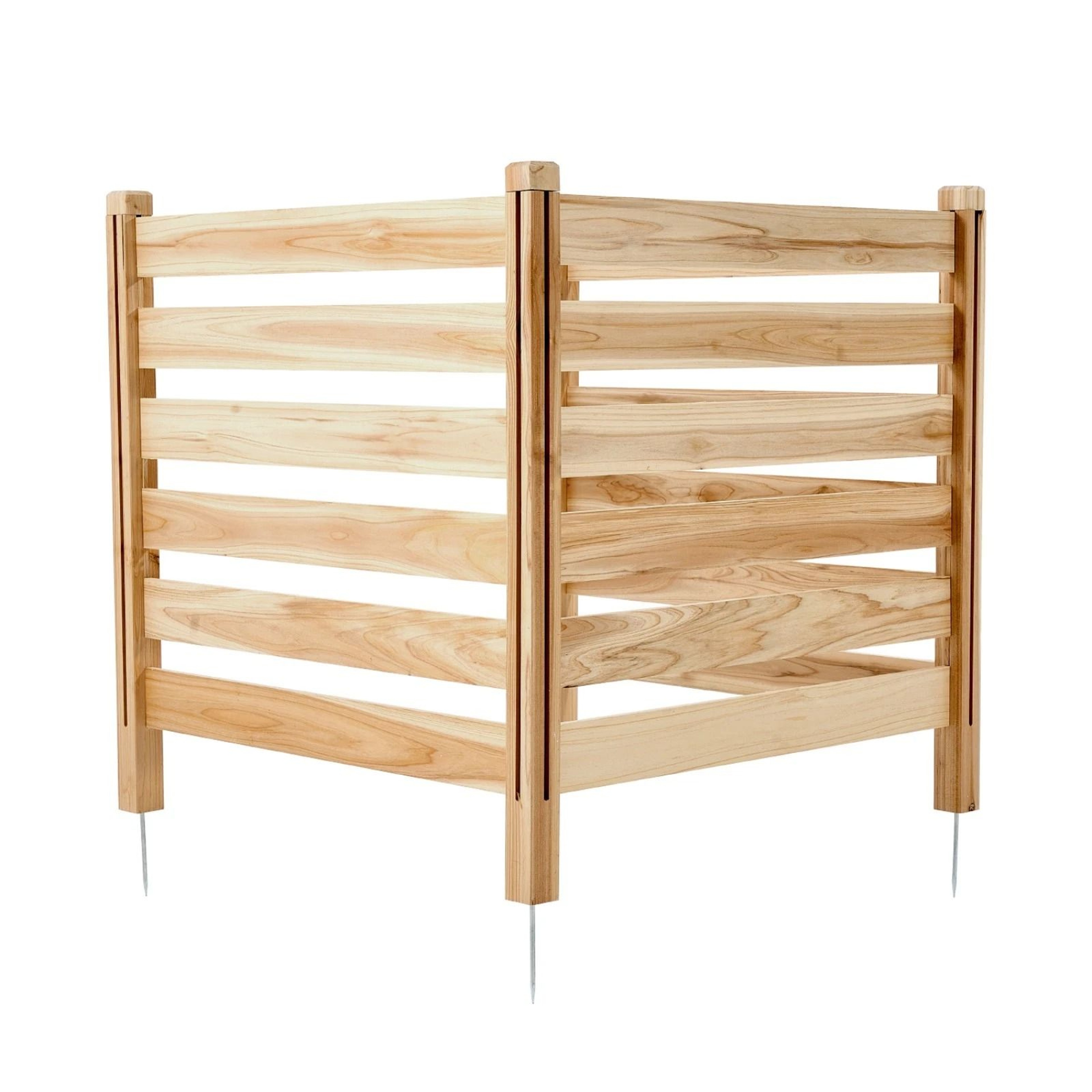 Wooden Privacy Fence For Air Conditioners Trash Bins  Outdoor Equipment Panel WeatherResistant 7