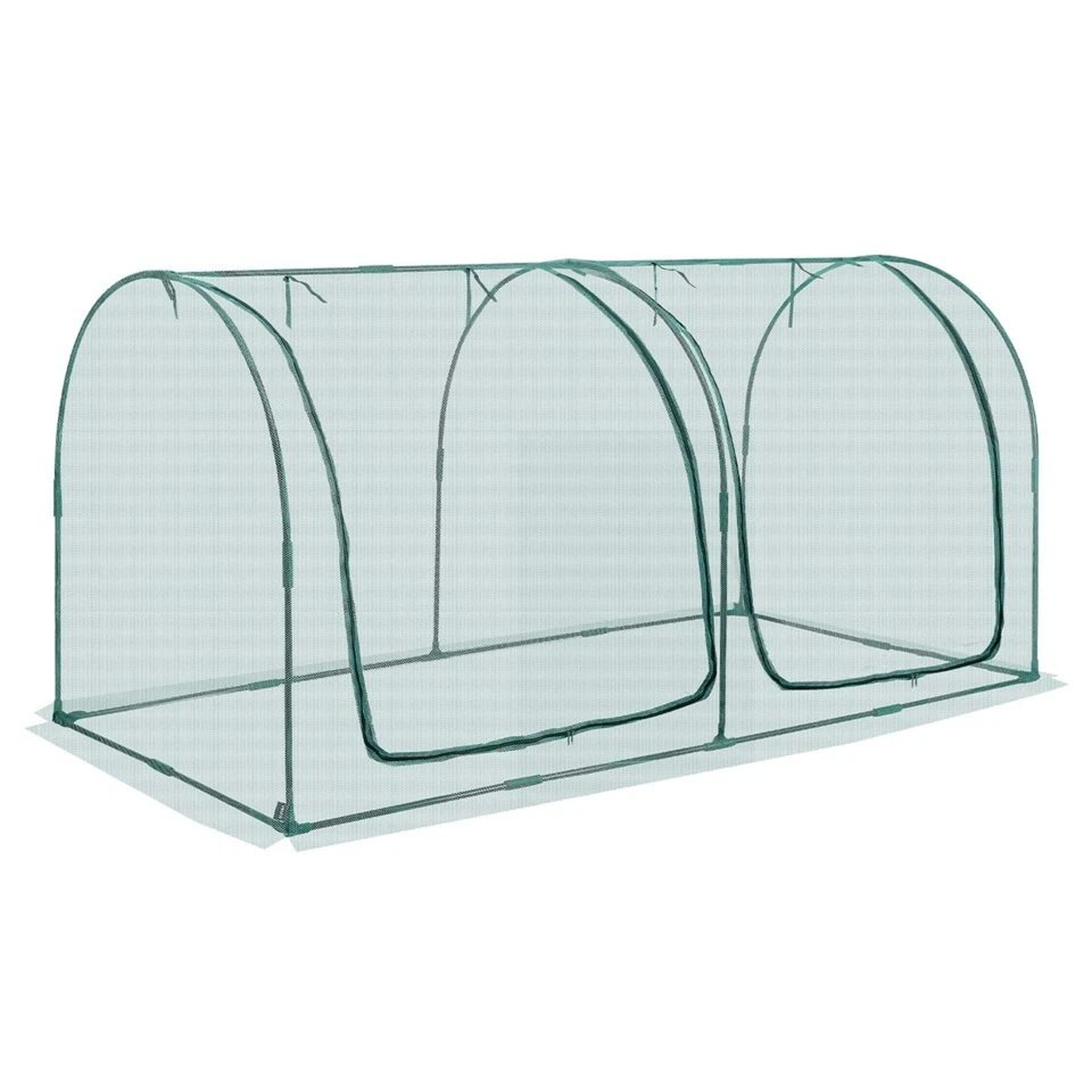 WindResistant Tall Crop Cage Garden Plant Protection Tent For Outdoor Plants 0