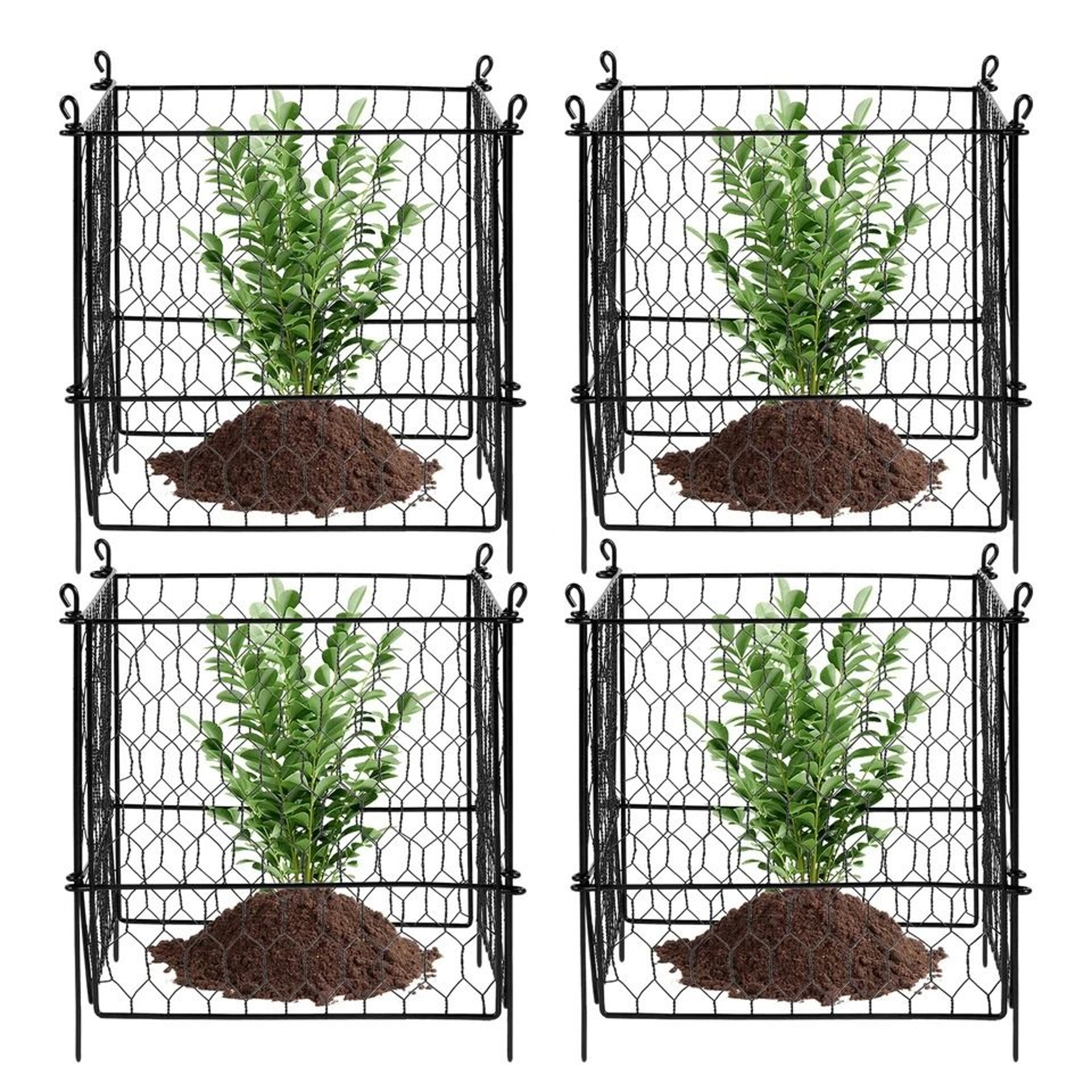 Animal Protector Metal Plant Cage Garden Defense 5