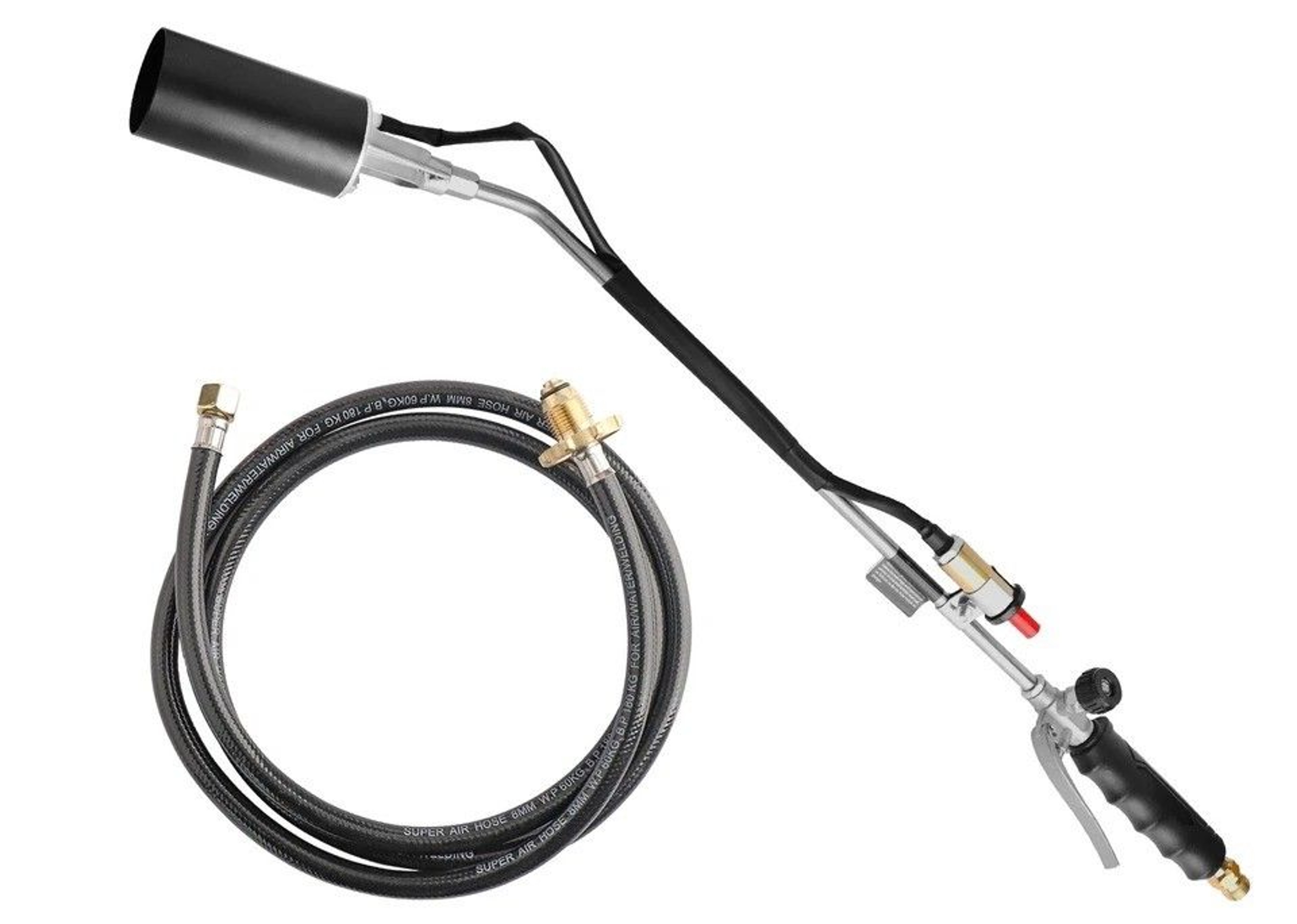 Portable Propane Torch Weed Burner HighTemperature Ice  Snow Melter Outdoor Flame Thrower With Hose 0