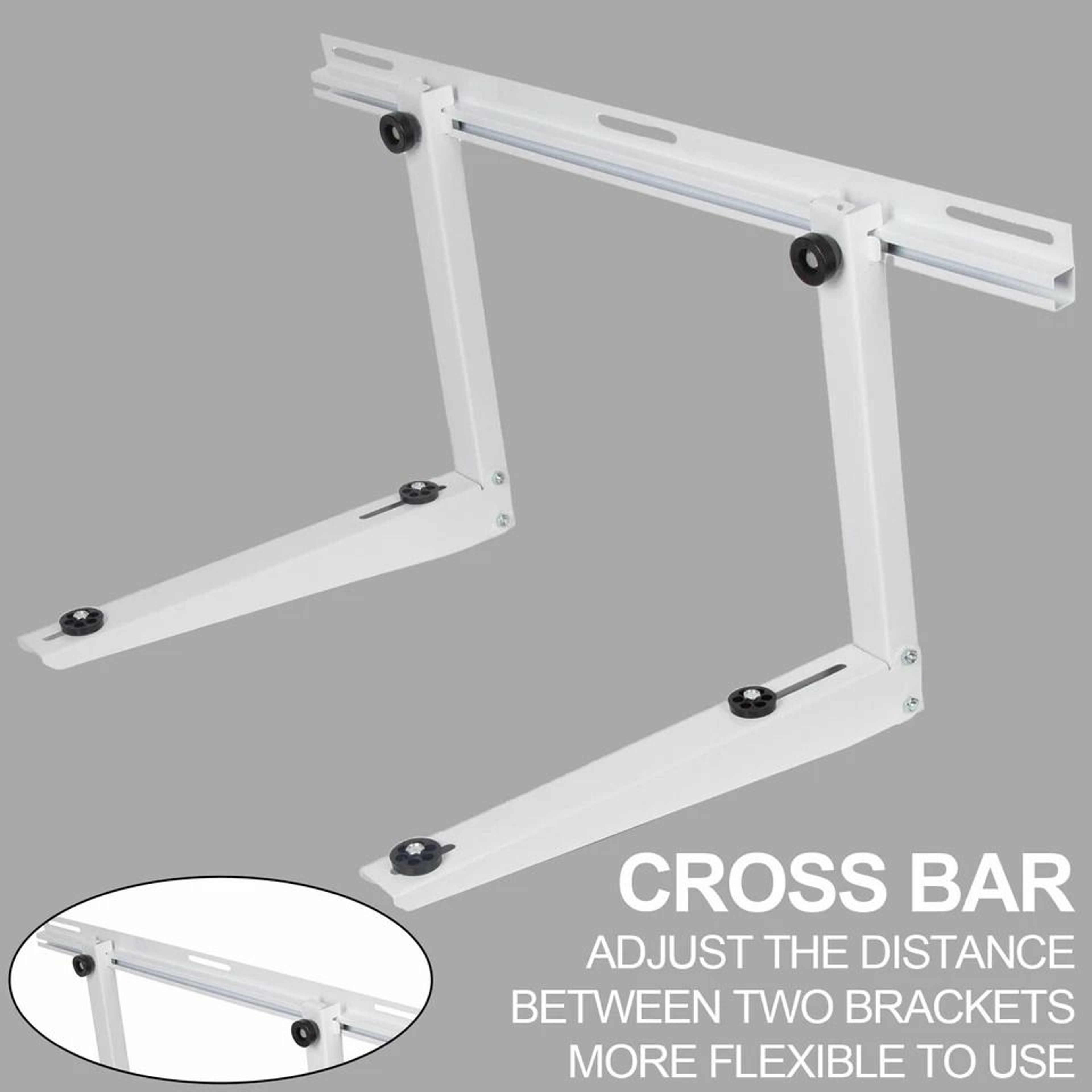 Universal Mini Split Wall Mount Bracket Heavy Duty AC Support 7