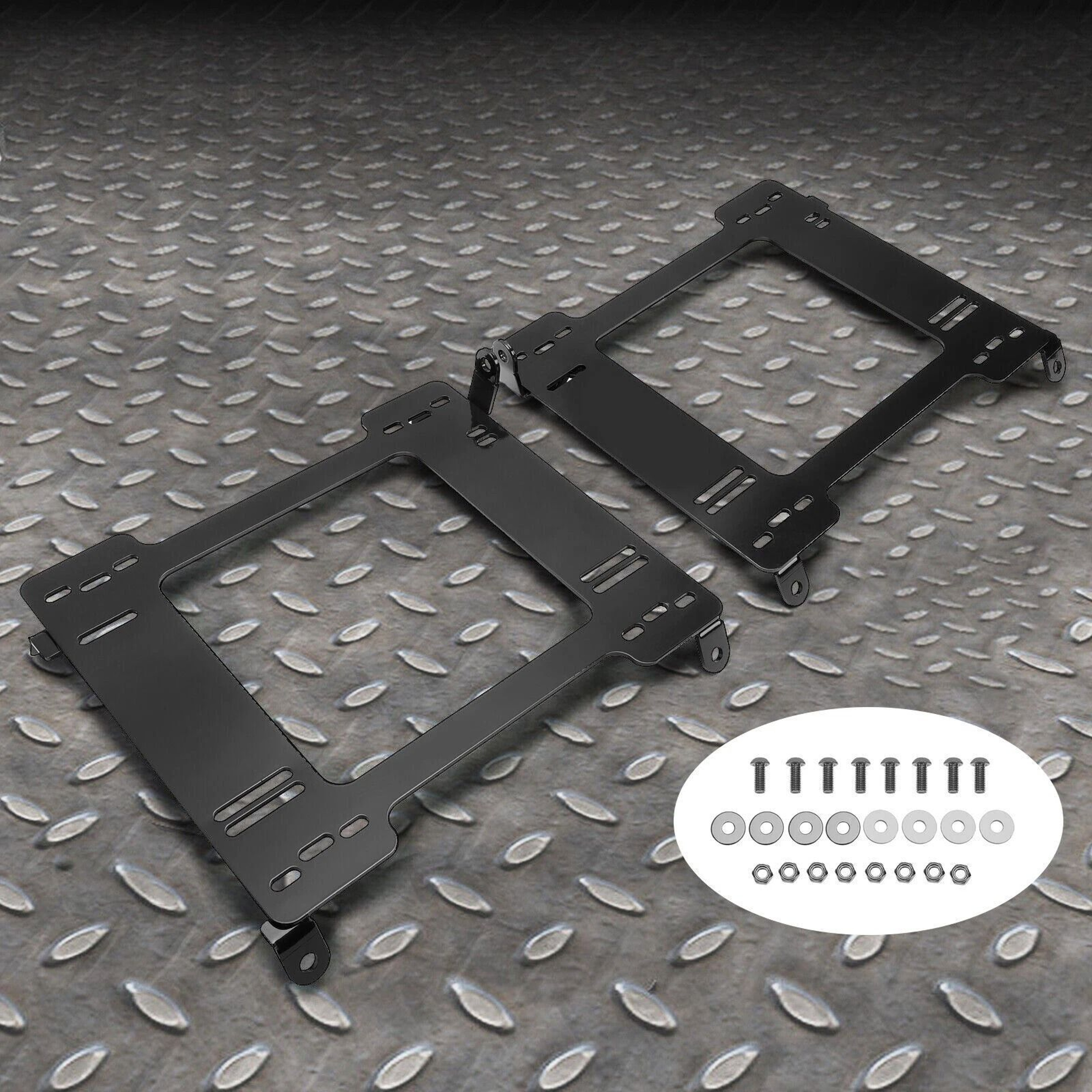 HeavyDuty Racing Seat Brackets For Honda Civic EG  Acura Integra Driver  Passenger Set 9
