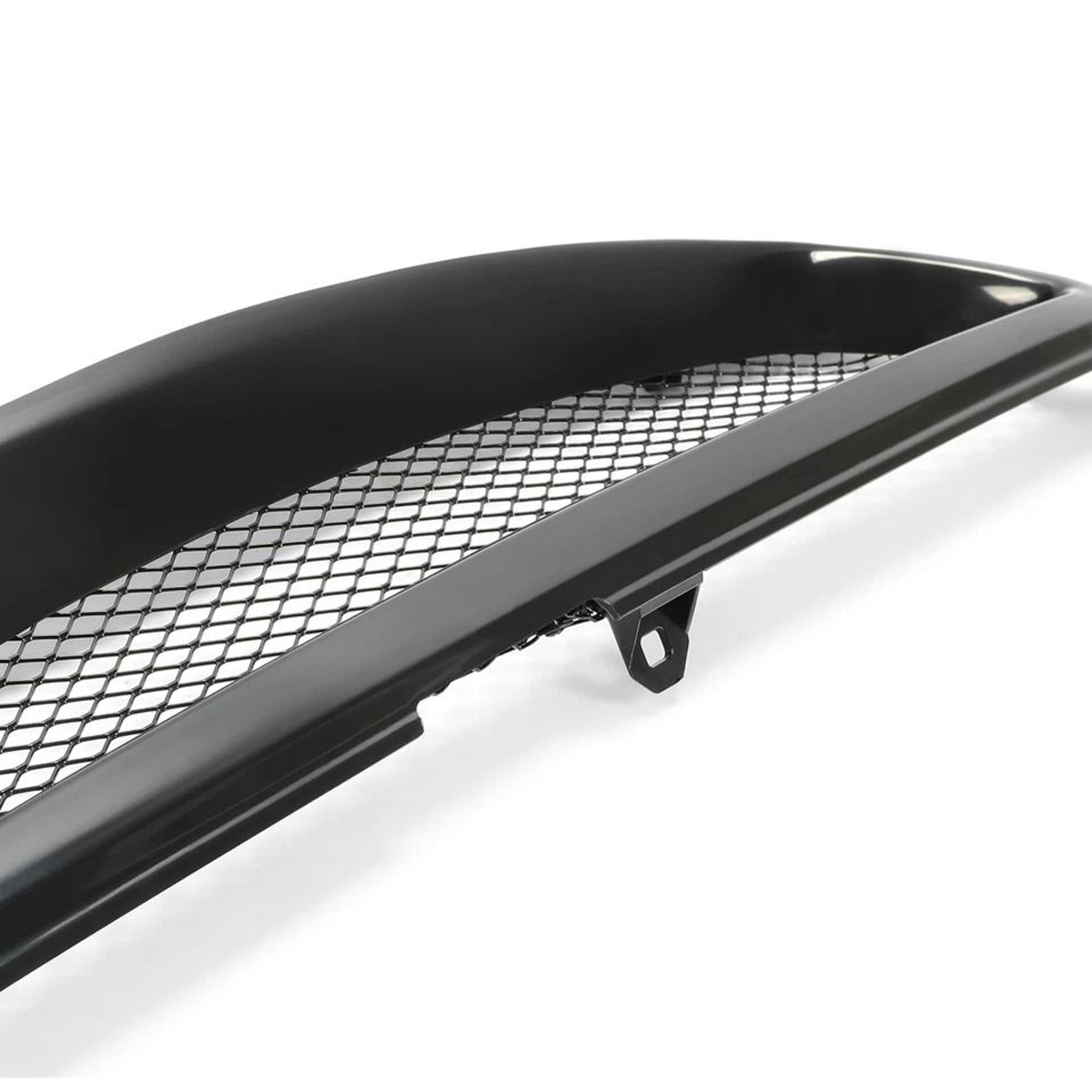 Glossy Black Metal Mesh Front Hood Grill For Toyota Corolla 7