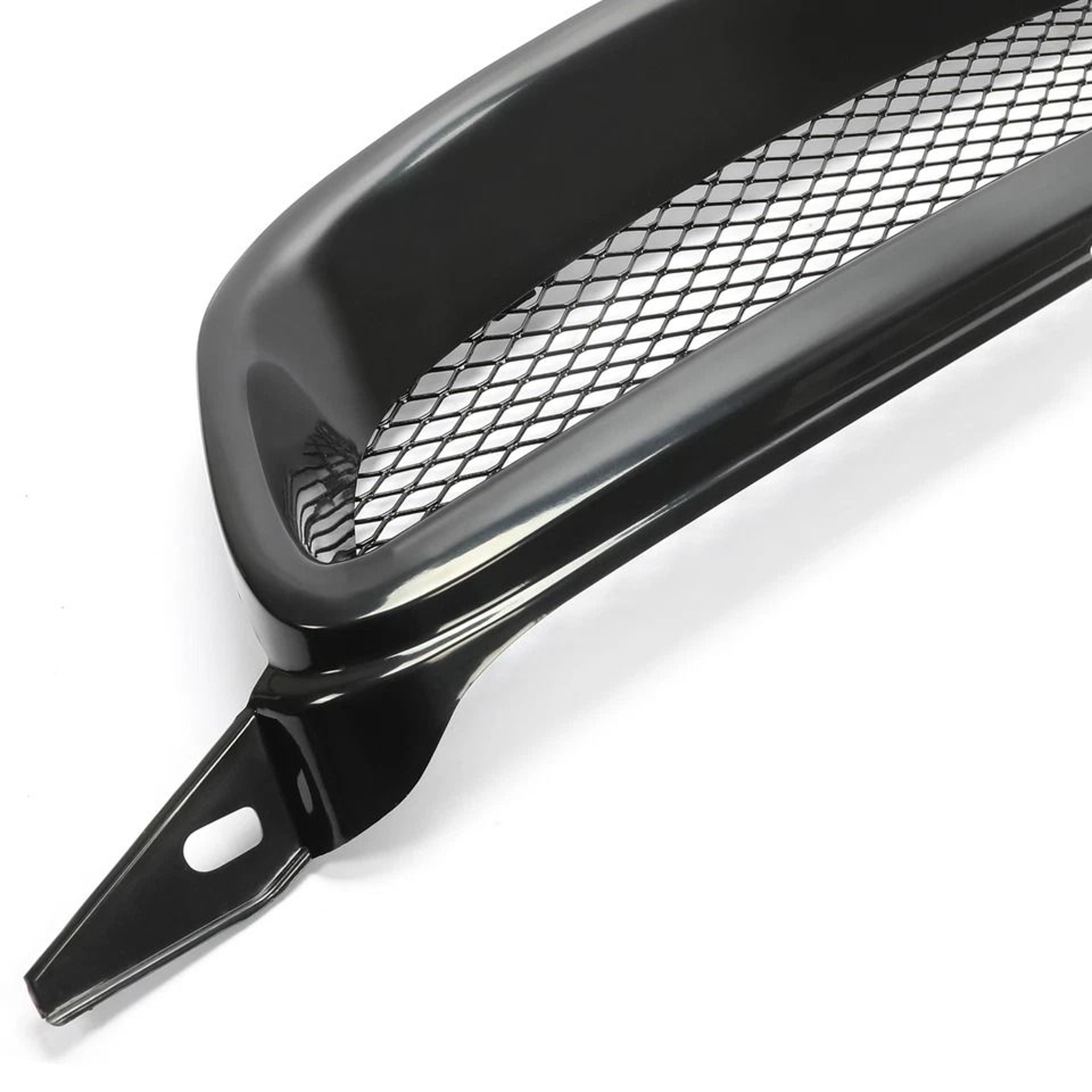 Glossy Black Metal Mesh Front Hood Grill For Toyota Corolla 8