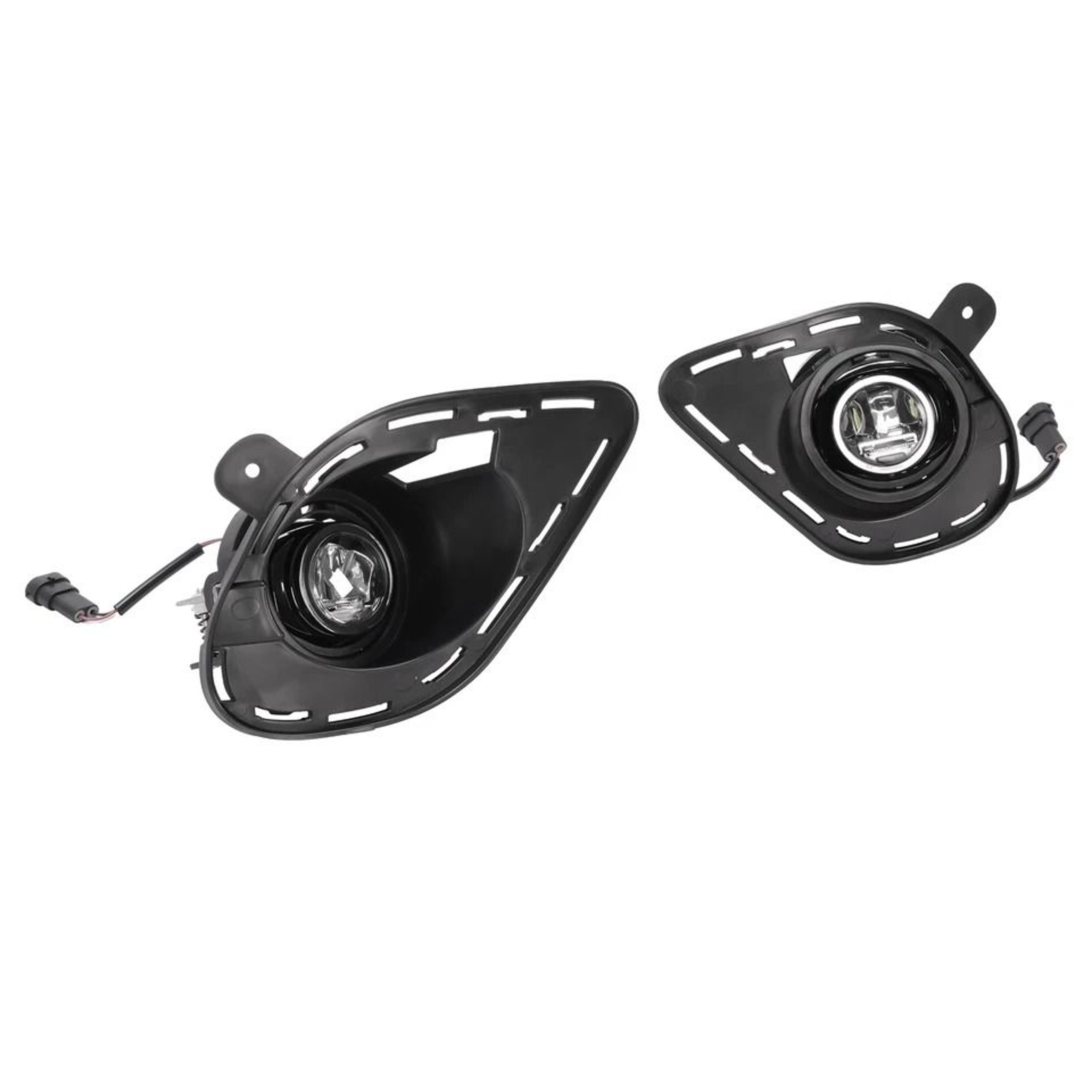 Dodge Charger LED Fog Light Kit SRT Hellcat Front Bezel Harness Upgrade 0