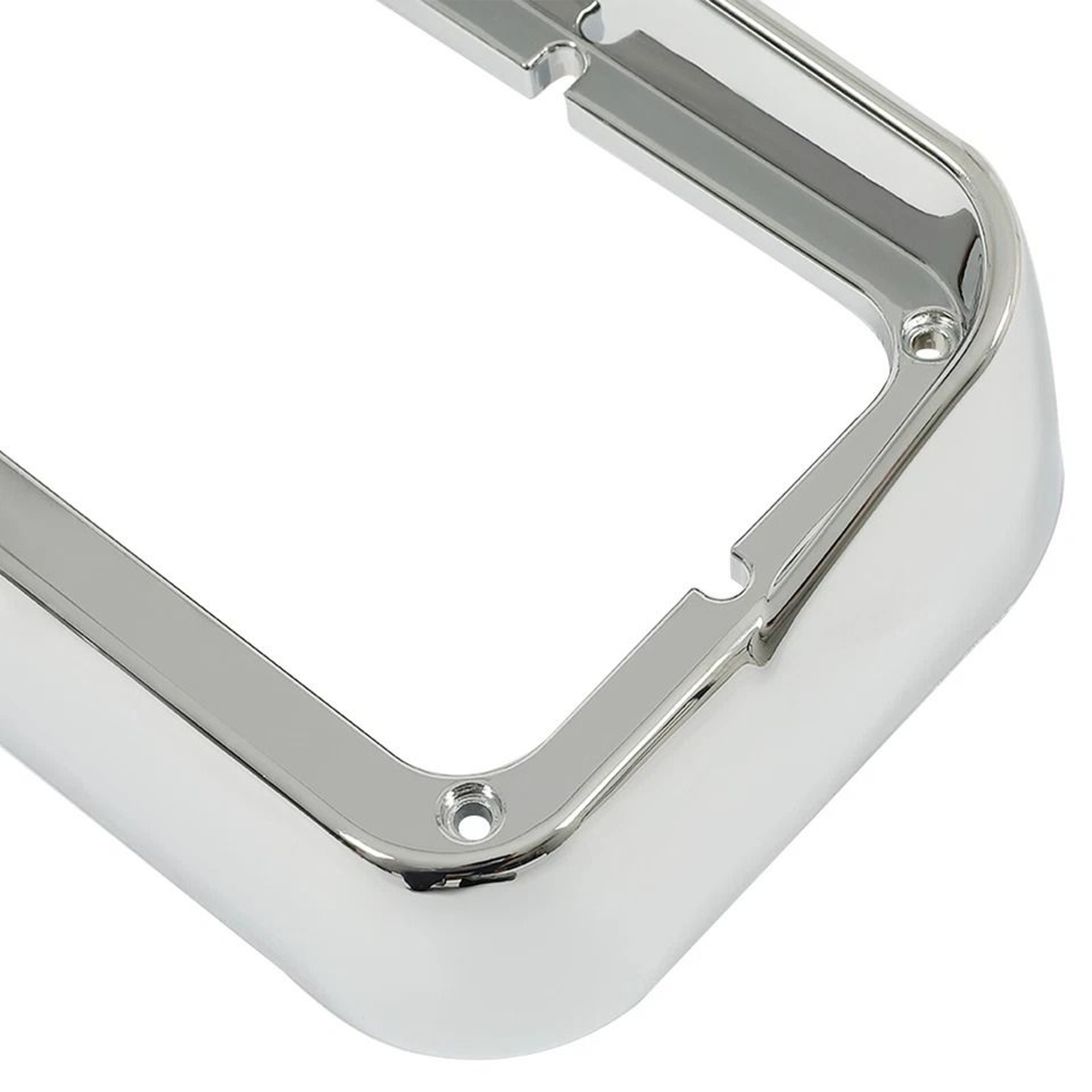 Premium Chrome Headlight Bezel Pair For Kenworth Trucks Headlight Bezel Replacement 3