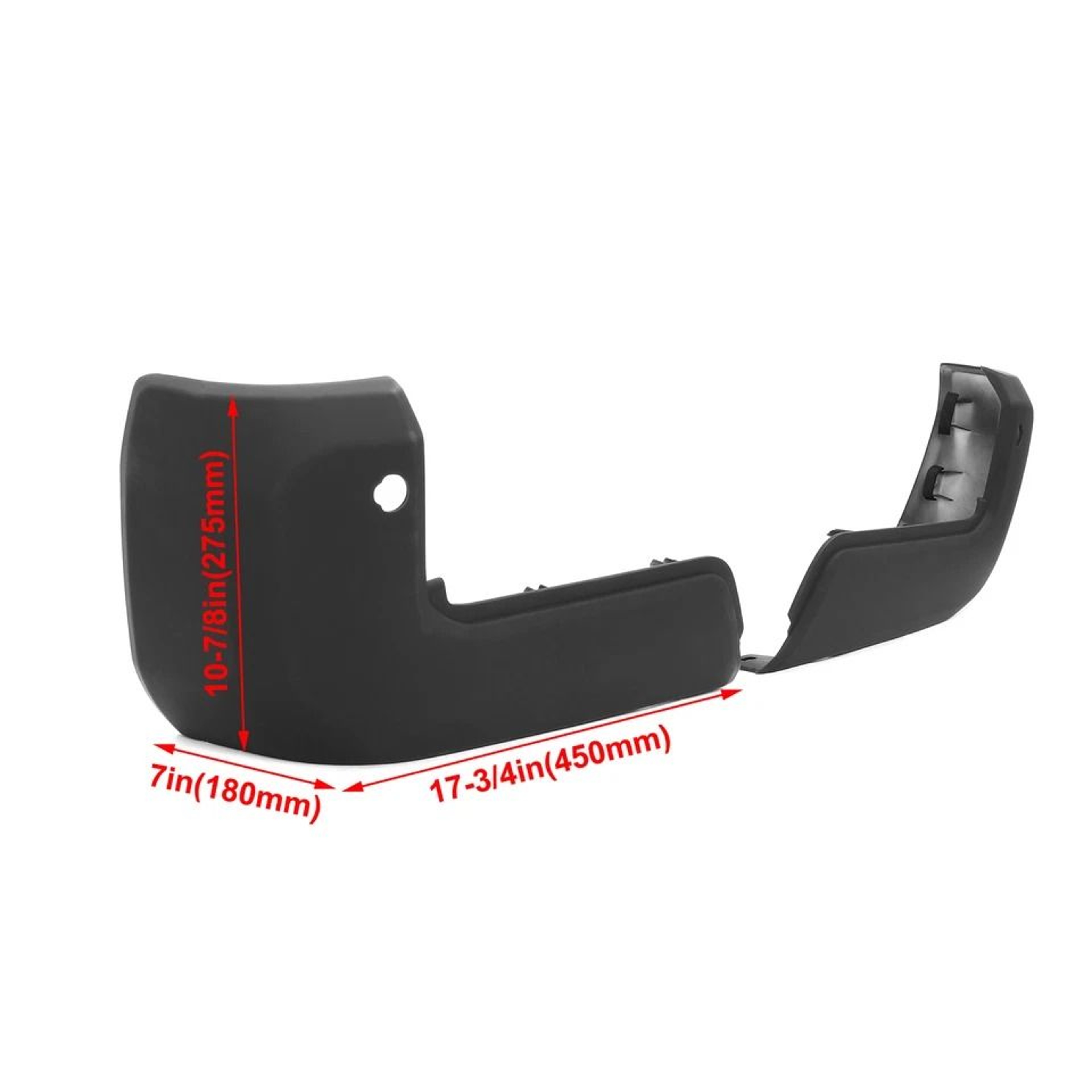 Bumper End Caps Set For Toyota Tacoma Rear Parking Aid Sensor Holes 2