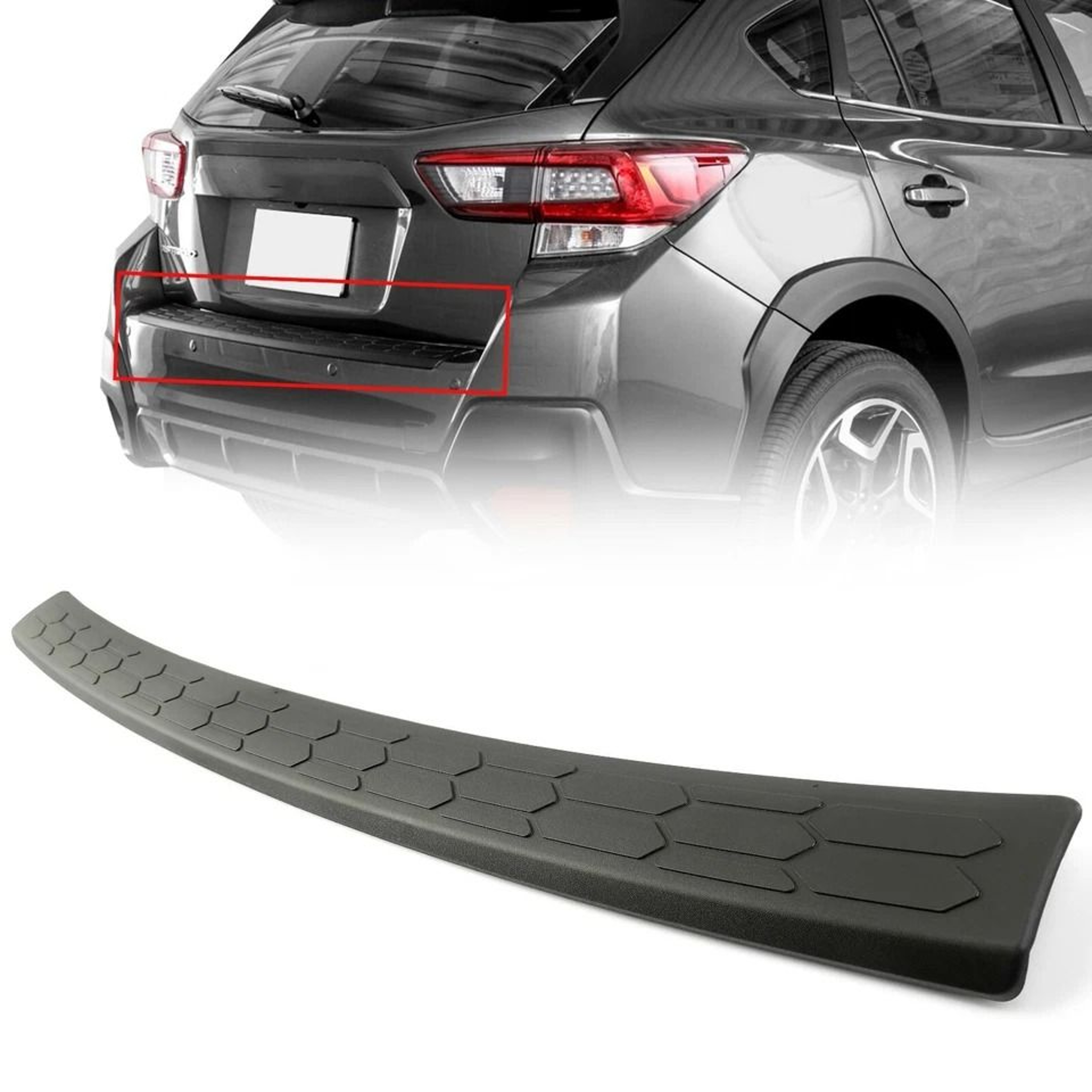 Genuine Rear Bumper Cover Protector For Subaru Crosstrek OEM Bumper Guard Replacement 0