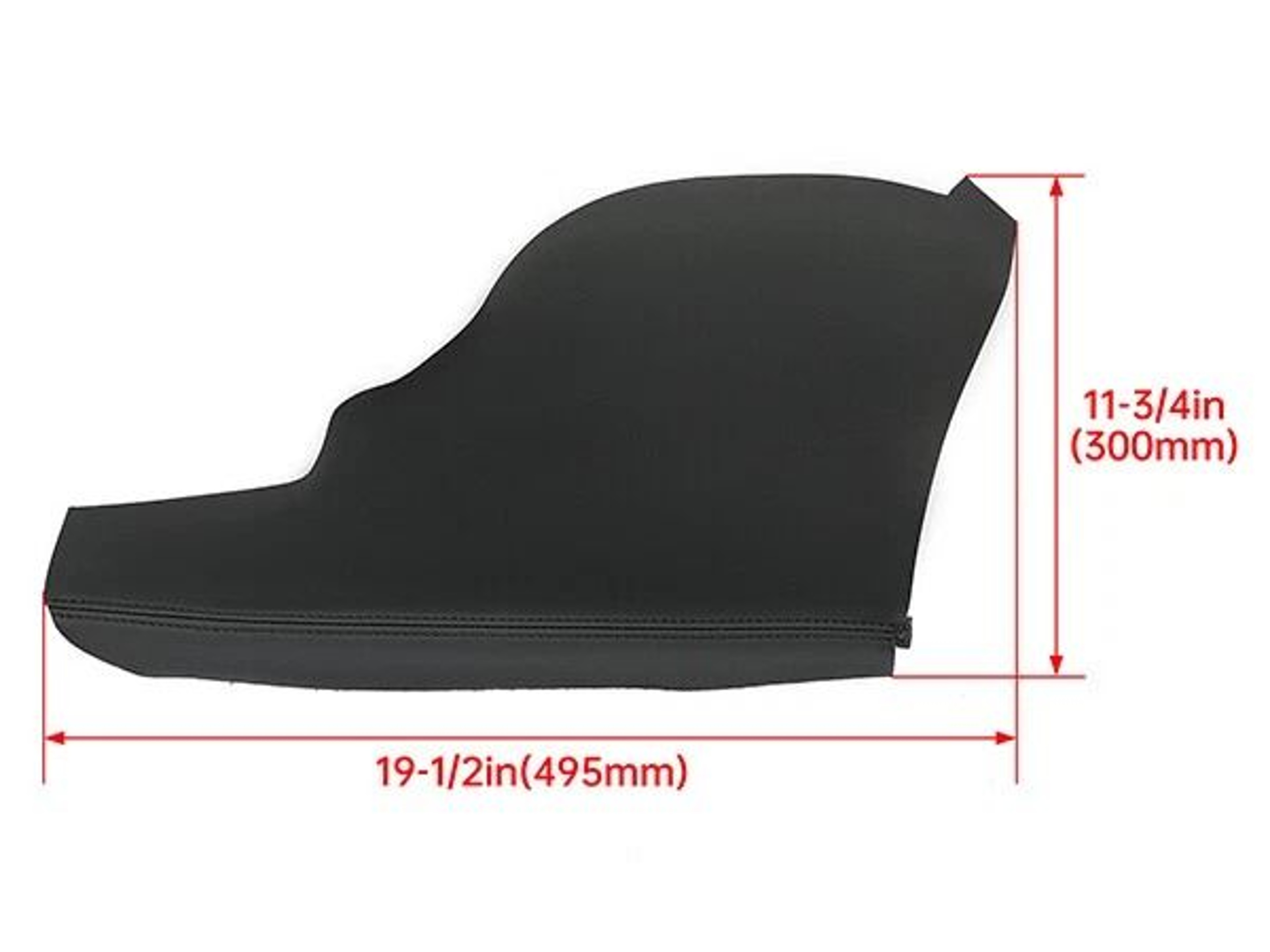 Premium Black Vinyl Armrest Covers For Honda Odyssey Door Panel 20