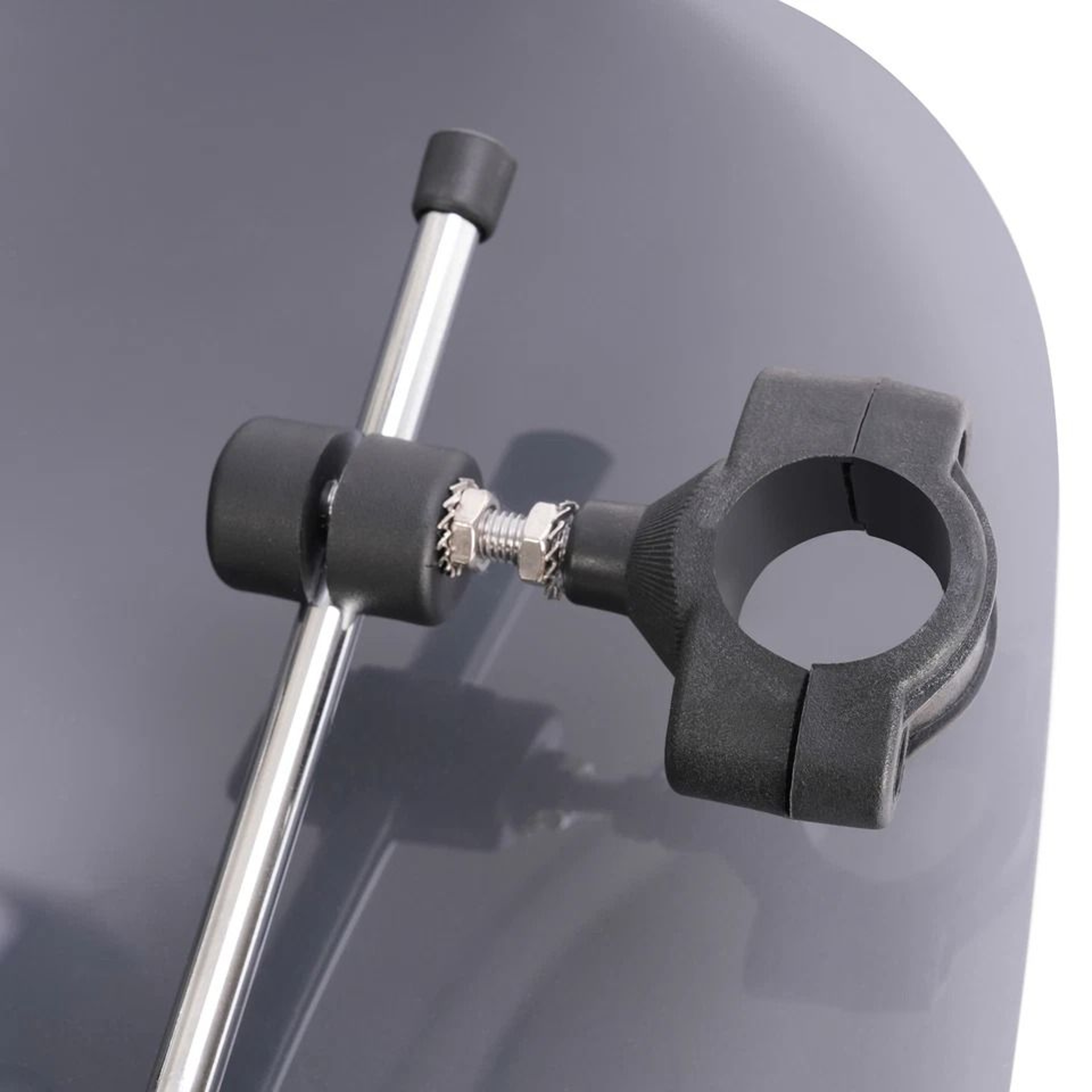 Smoke Motorcycle Windshield For Harley Road Street Glide Custom Fit 4