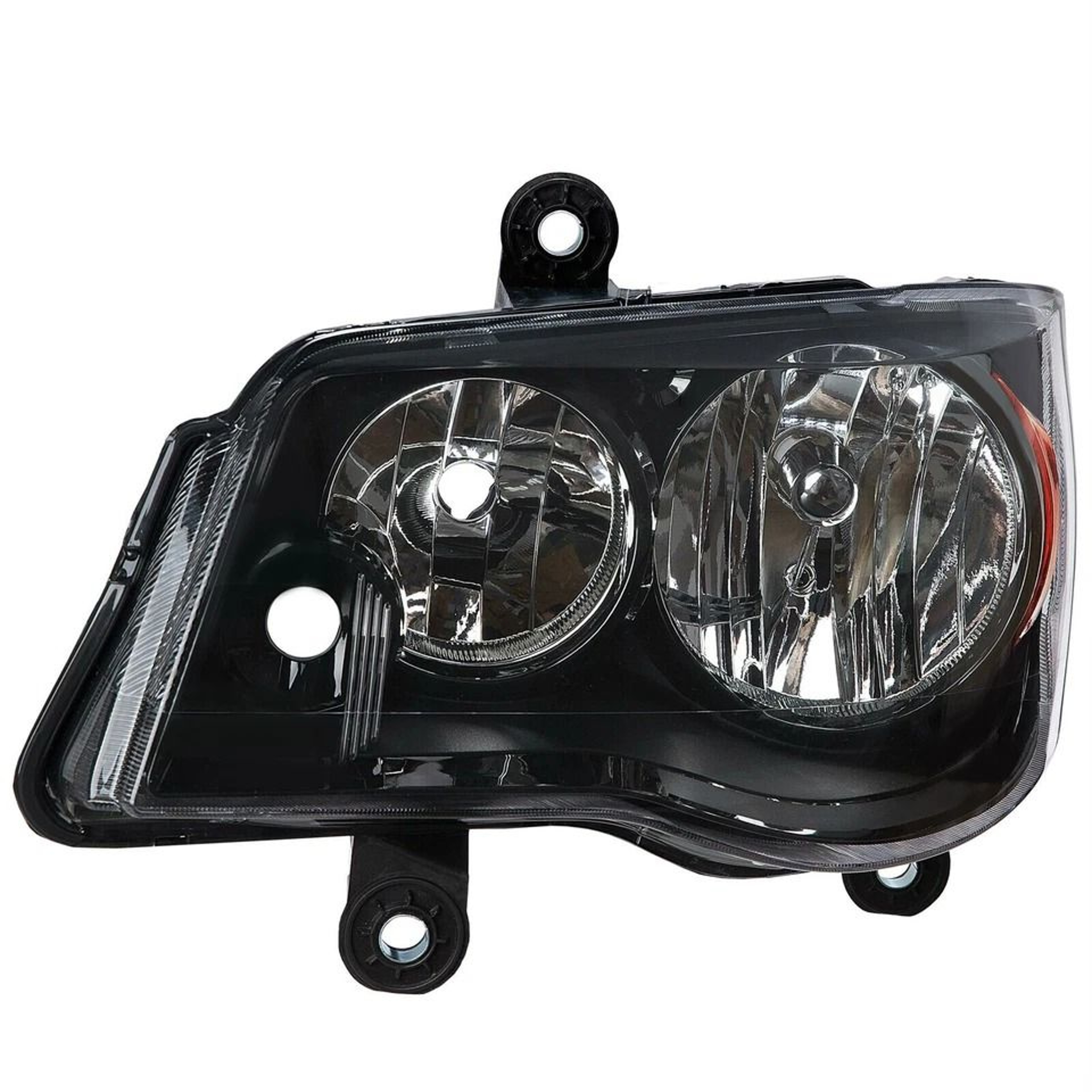 Premium Driver Side Headlight Assembly For Chrysler Town  Country  Dodge Grand Caravan Replacement  9