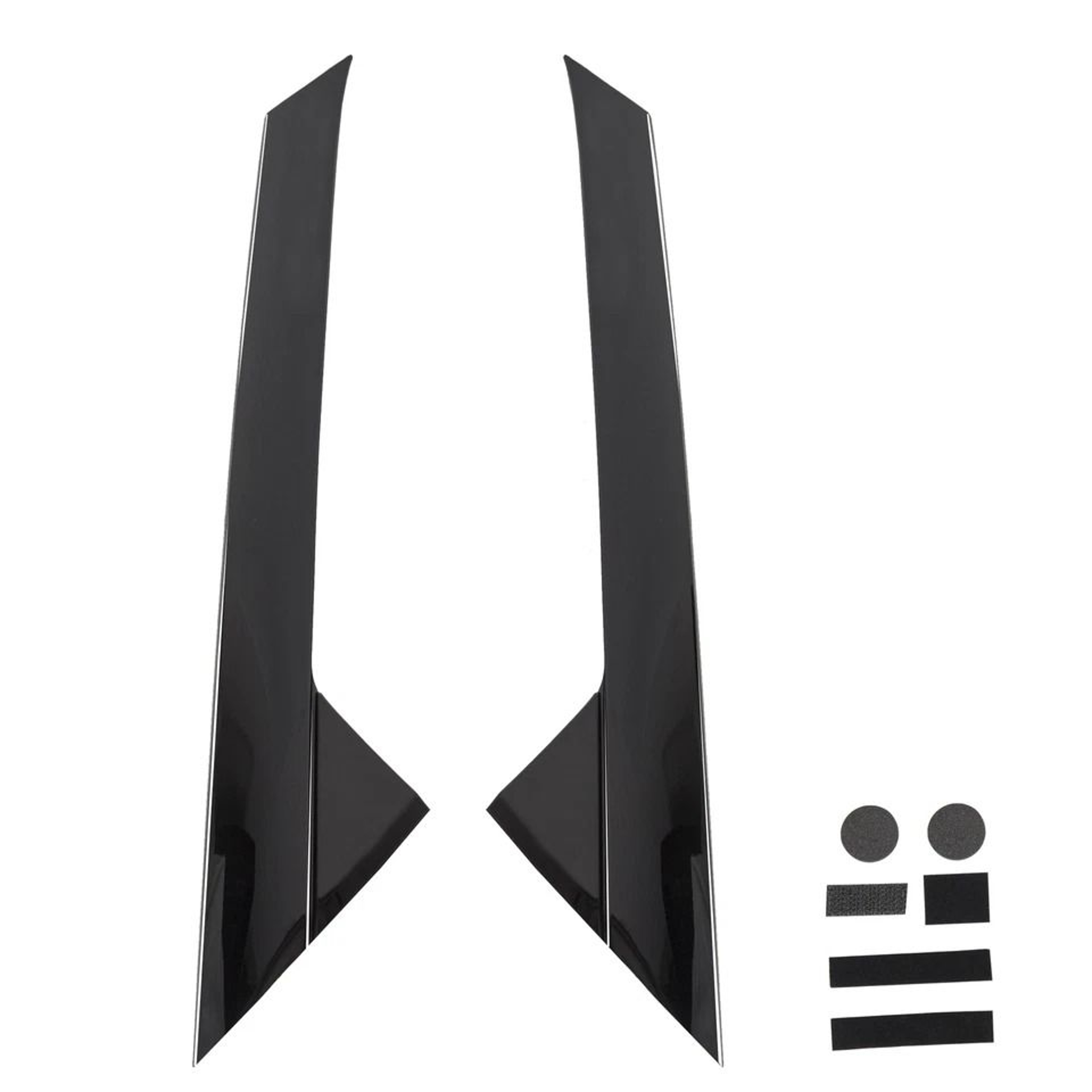 Gloss Black Windshield Trim Pillar Molding For Explorer 11
