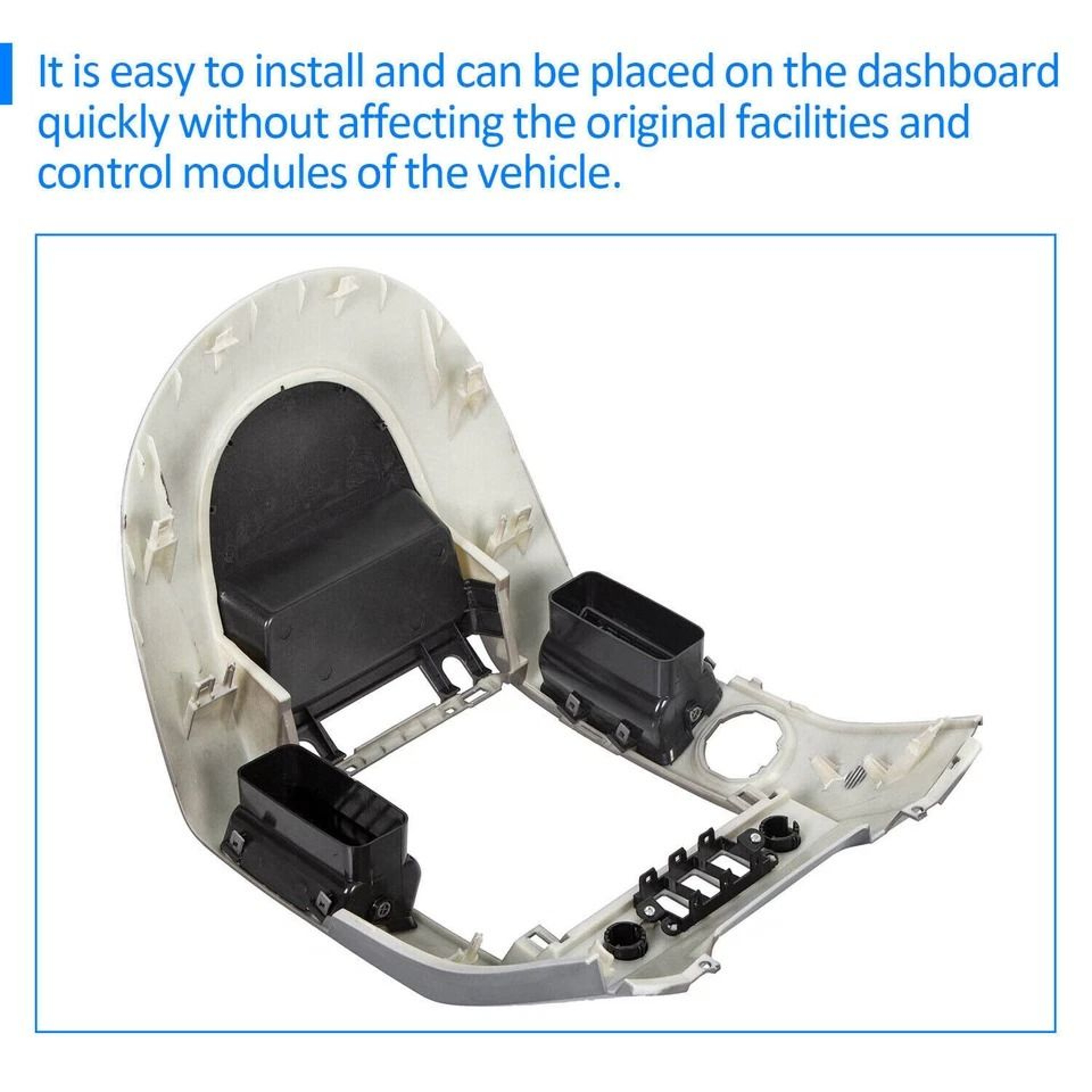 ABS Instrument Panel Lid Dash Radio Bezel For Titan XE SE Armada SE Premium Fit  Finish 7