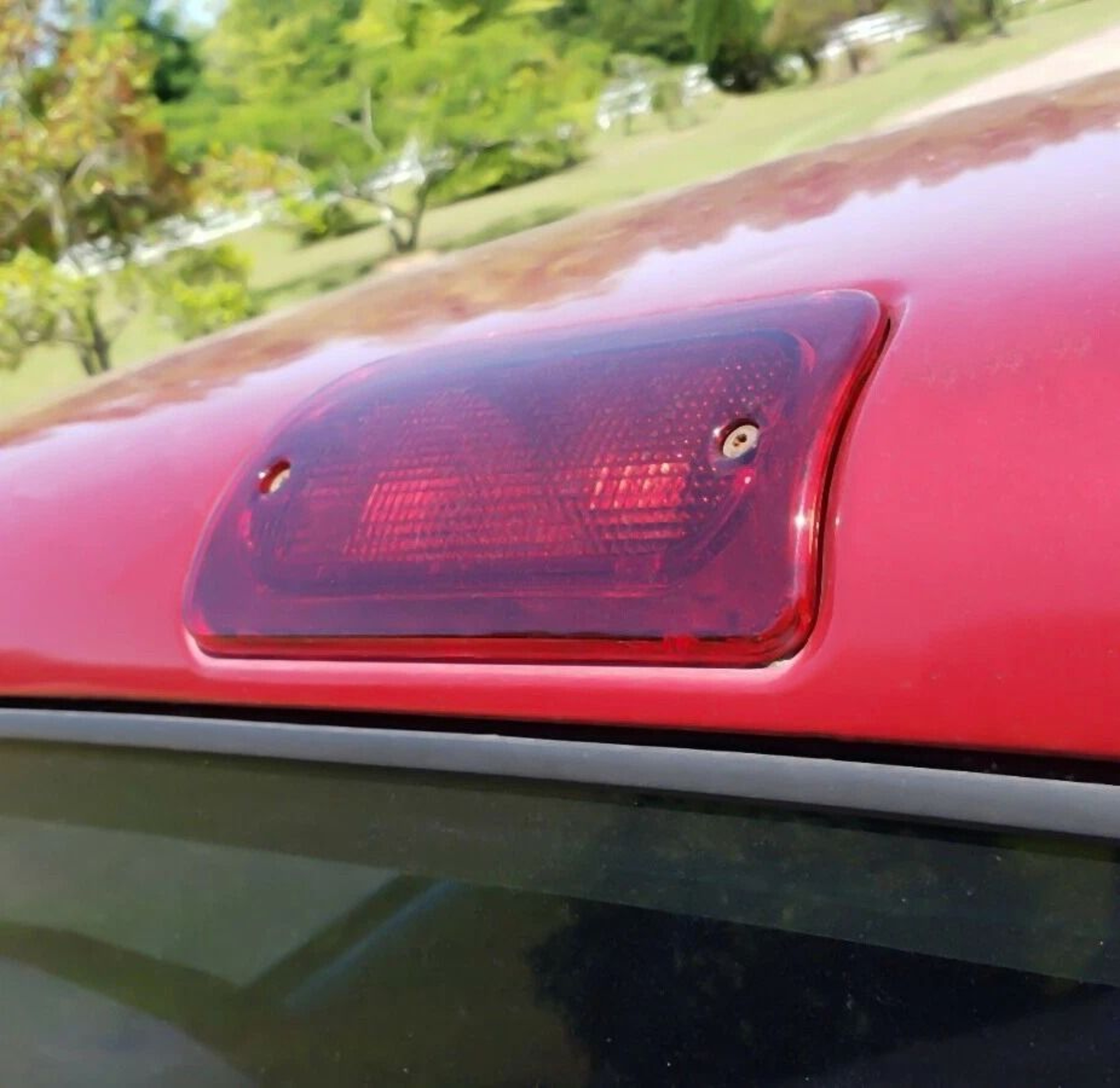 Red Third Brake Light Lens Crew Standard 2