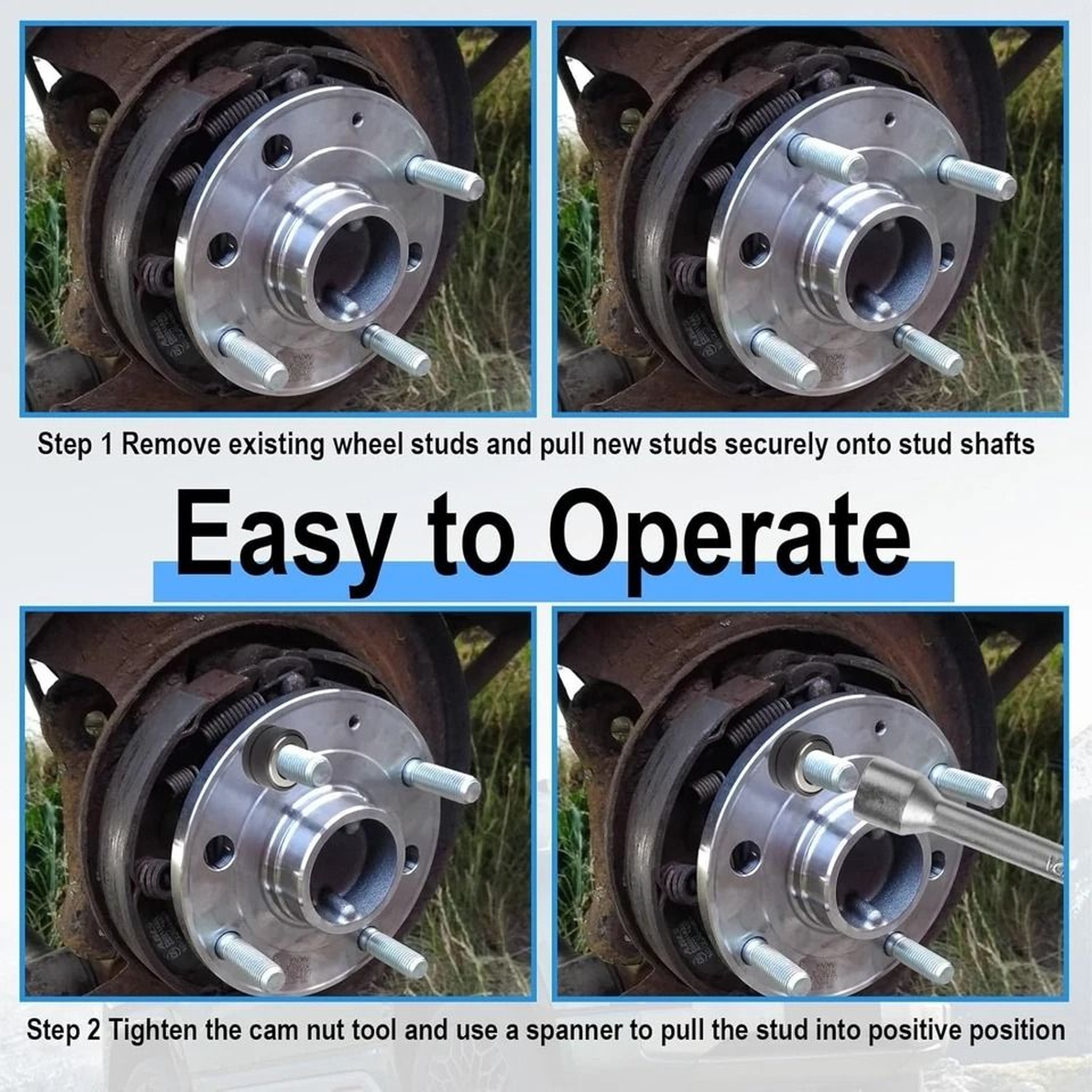 Wheel Stud Installer Tool For Cars SUVs And Light Trucks 7