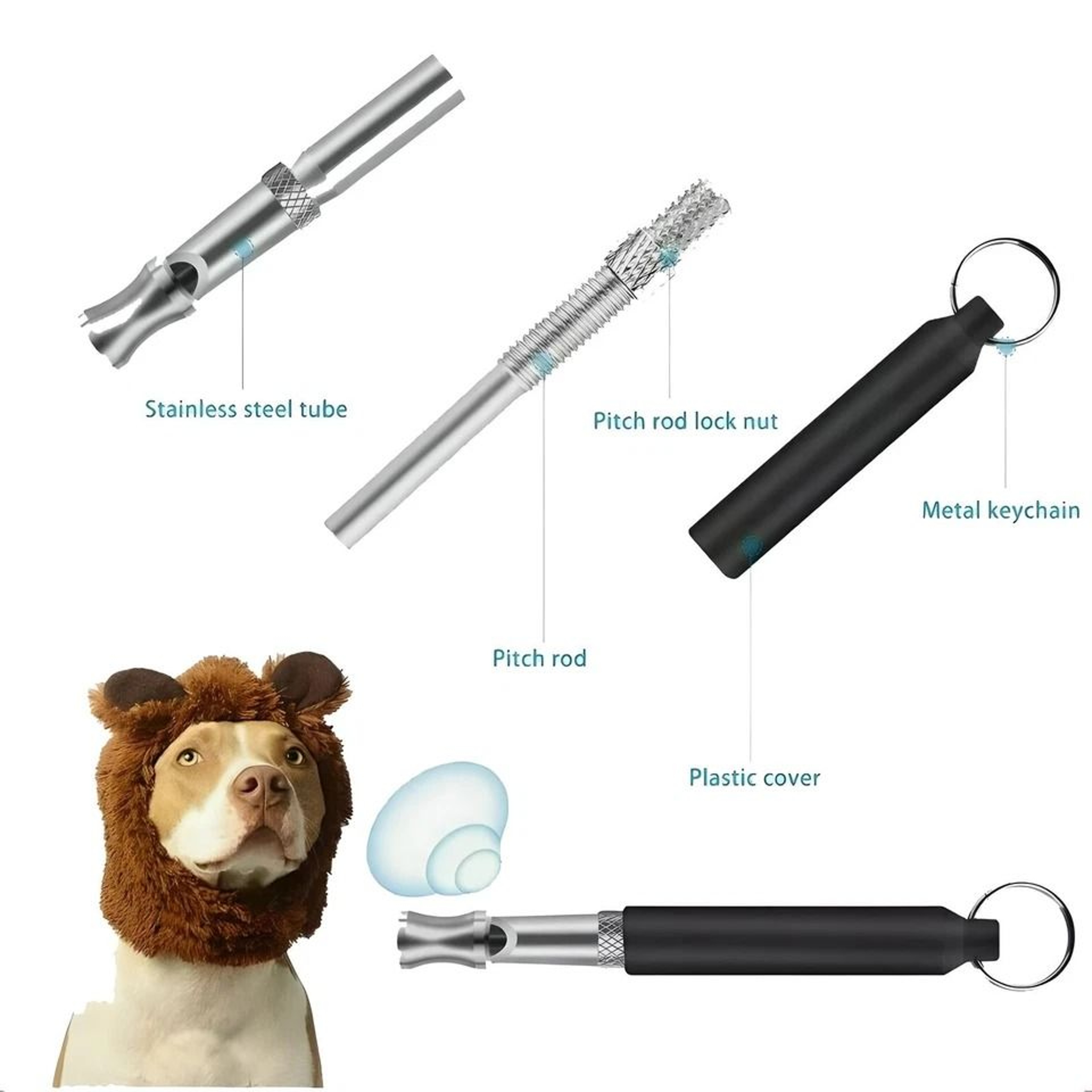 Ultrasonic Dog Whistle For Recall Training And Bark Control 3