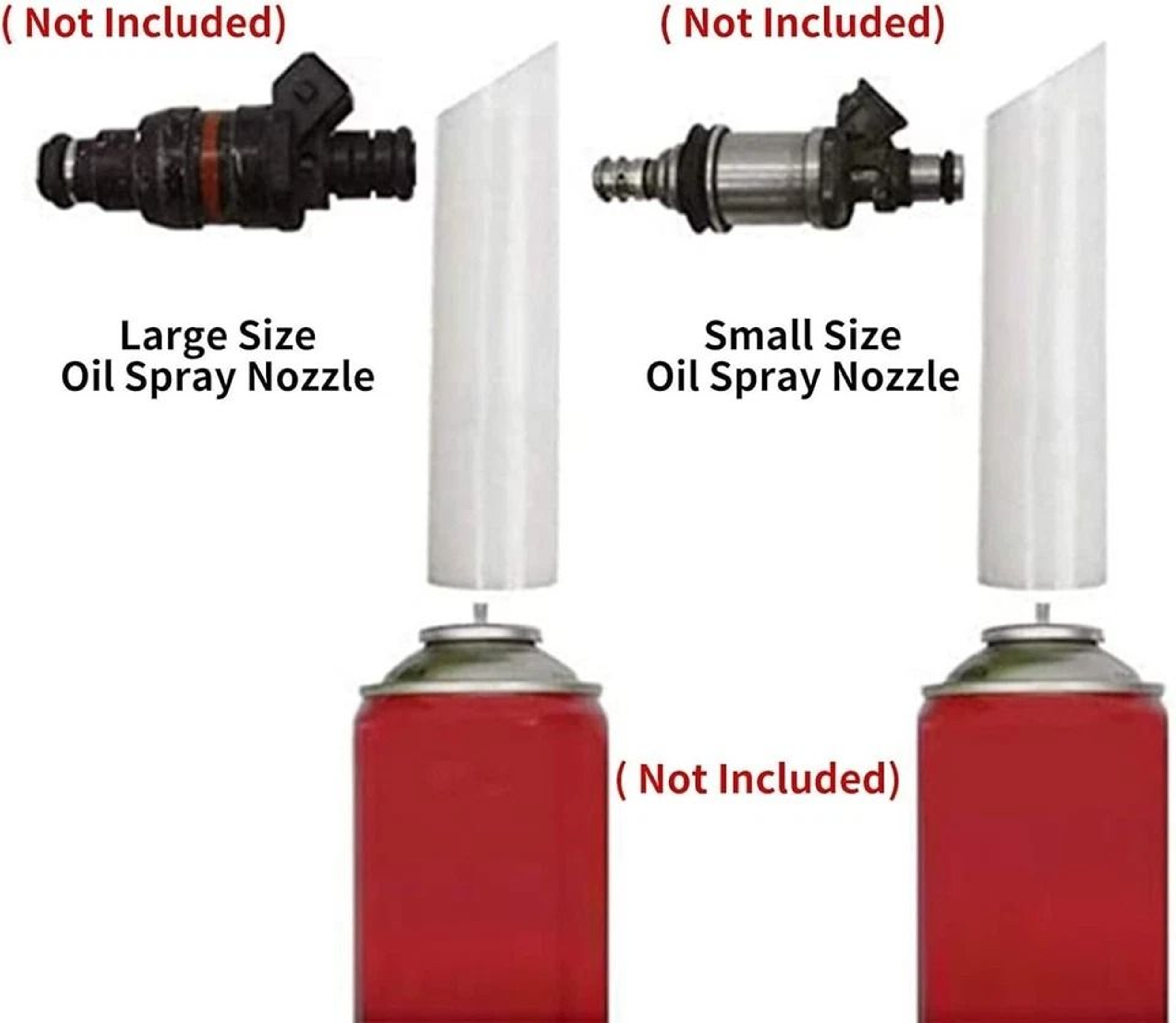 Universal Fuel Injector Flush Adapter  Fuel Injector Cleaning Kit DIY Car Cleaning Tool For Engine  1