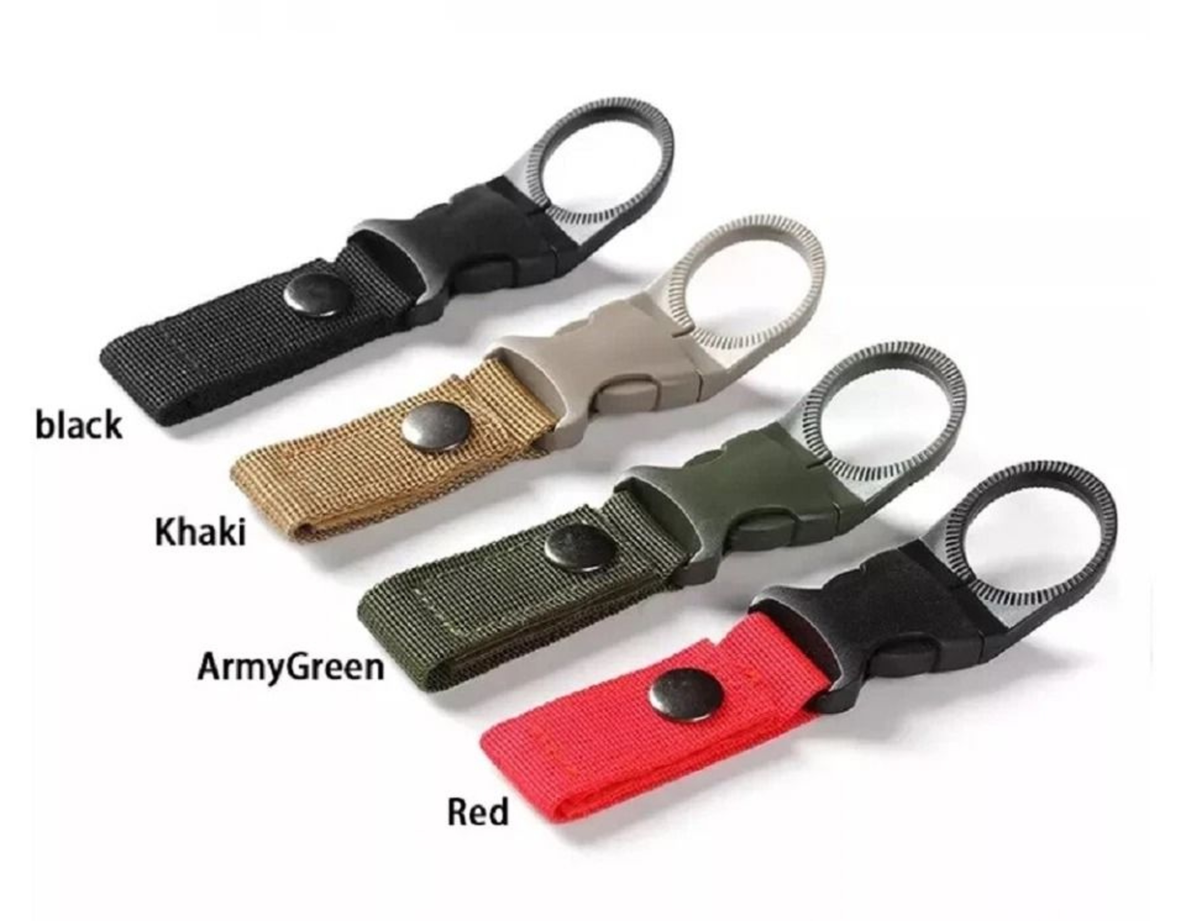 Carabiner Water Bottle Holder Clips For Belt  Backpack  Perfect For Travel  Hiking 3