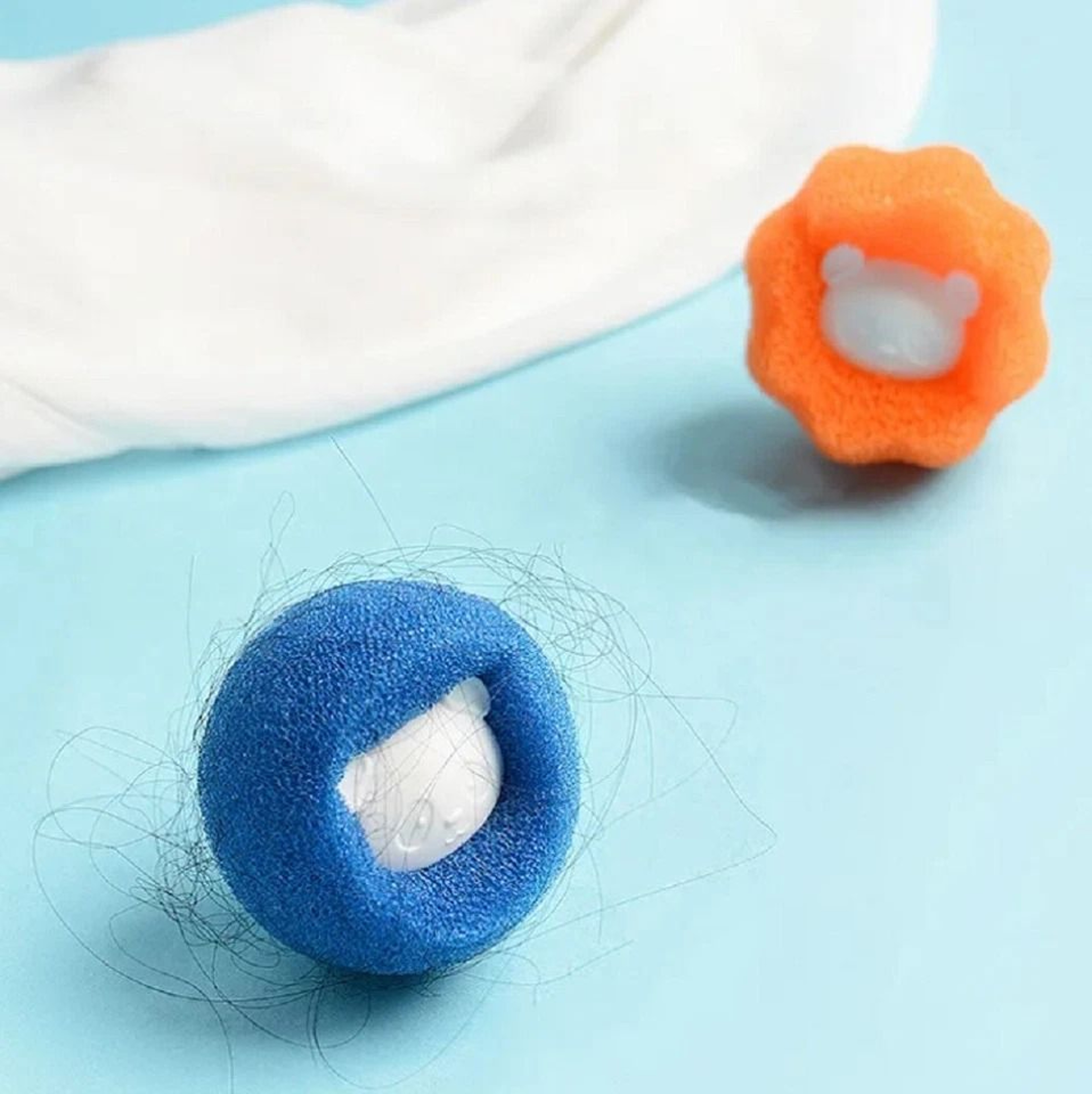 Laundry Pet Hair Remover Balls Reusable Lint Catcher For Washer  Dryer 4