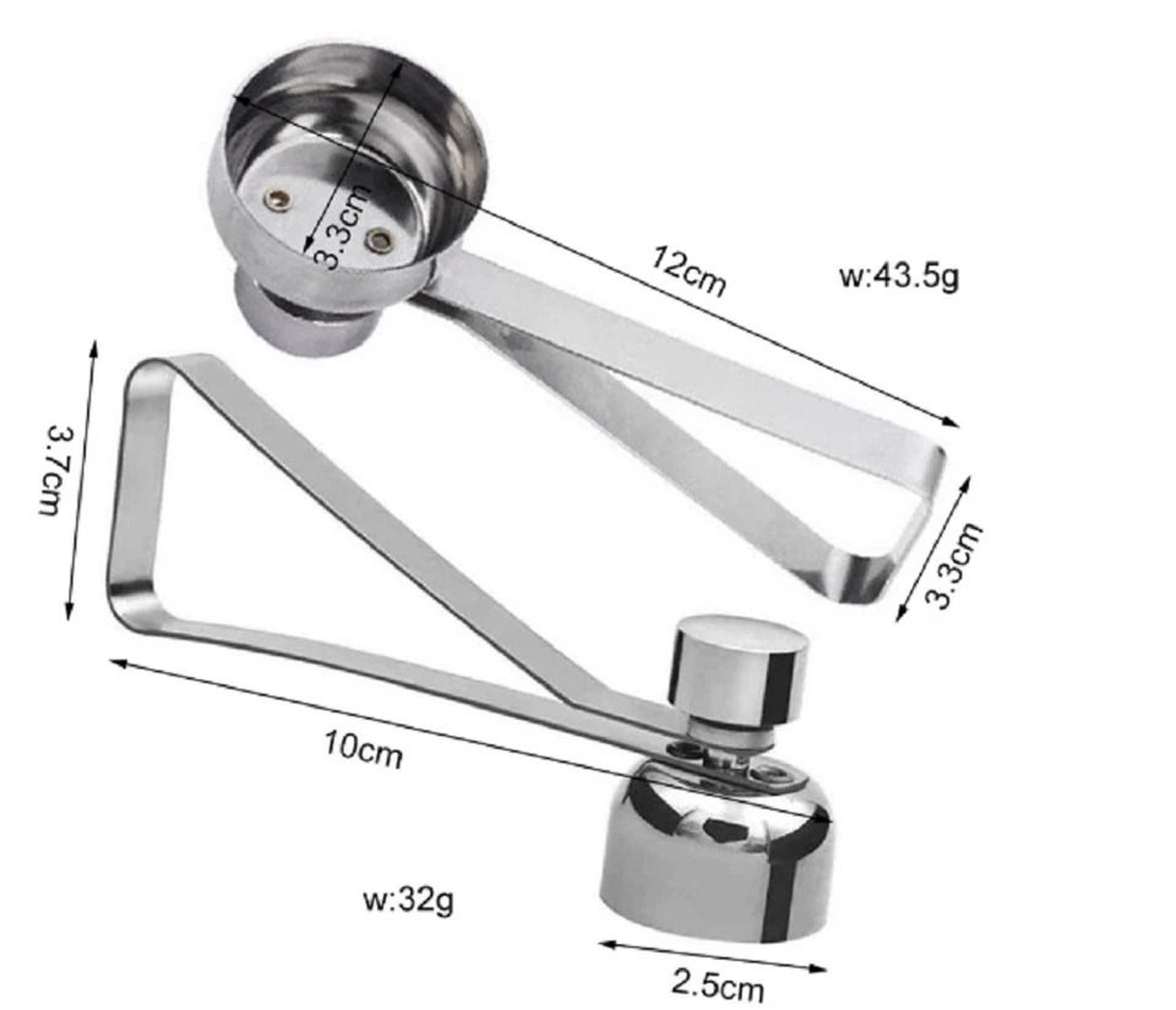 Stainless Steel Egg Topper Shell Cutter Precision Tool For Soft  Hard Boiled Eggs 3